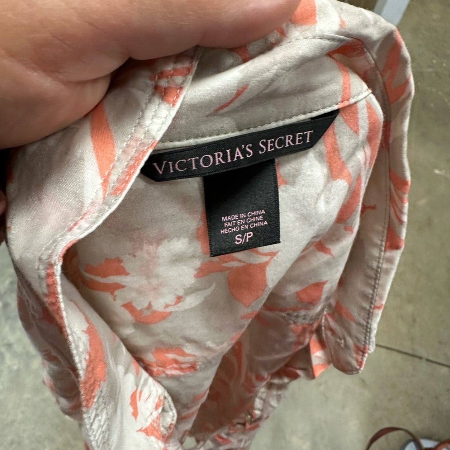 Victoria’s Secret Floral Silk Top