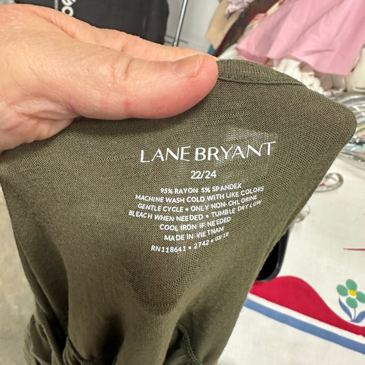 Lane Bryant Babydoll Top