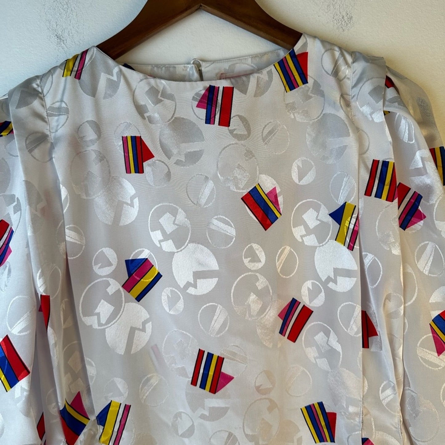 Vintage 80’s Tess Petite Silky Top