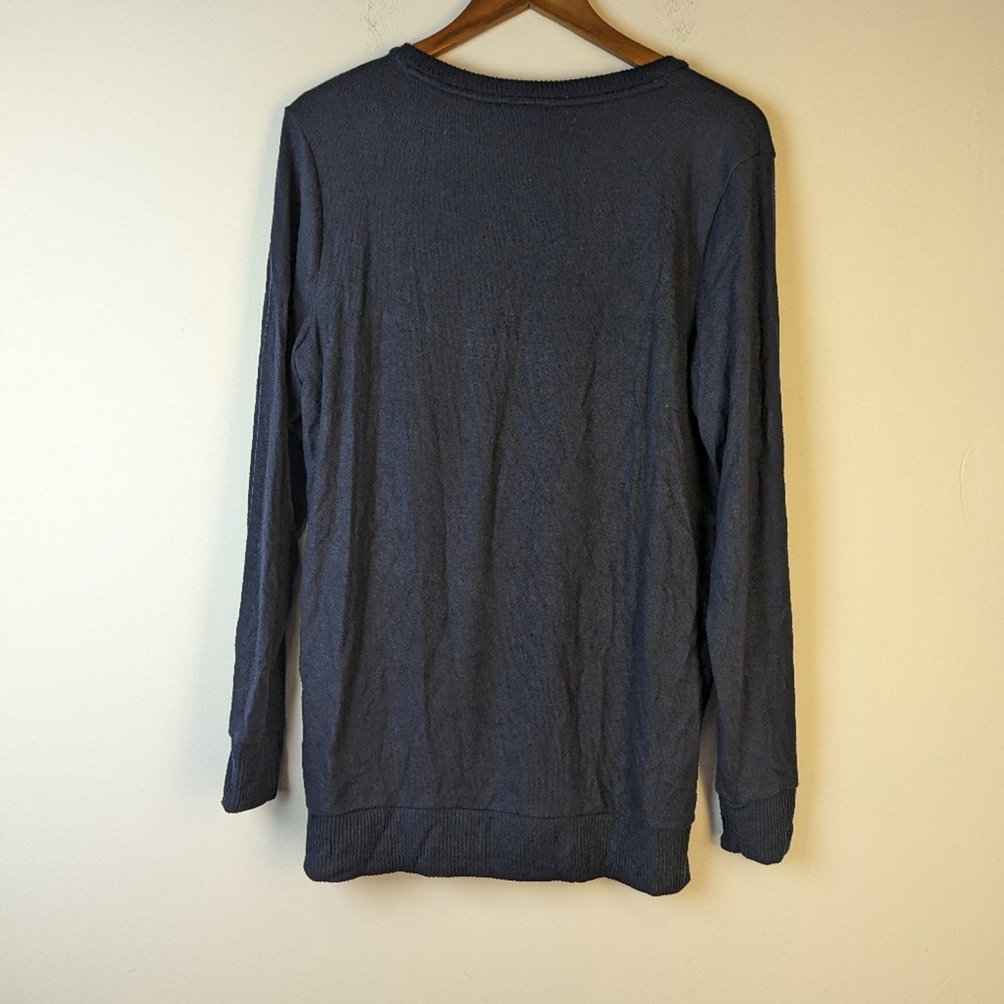 Lucky Brand Blue V Neck Sweater