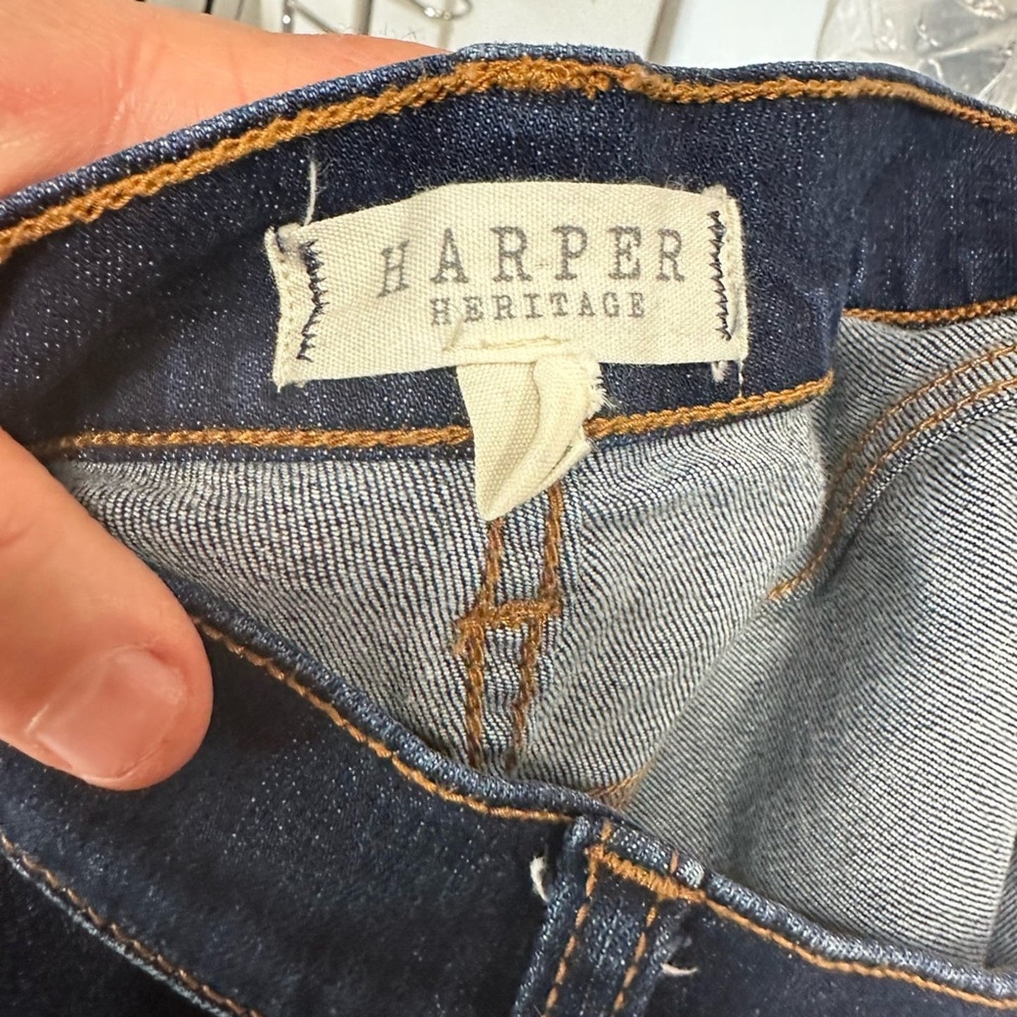 Harper High Rise Jean Shorts