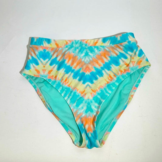 Tie Dye High Waisted Bikini Bottom