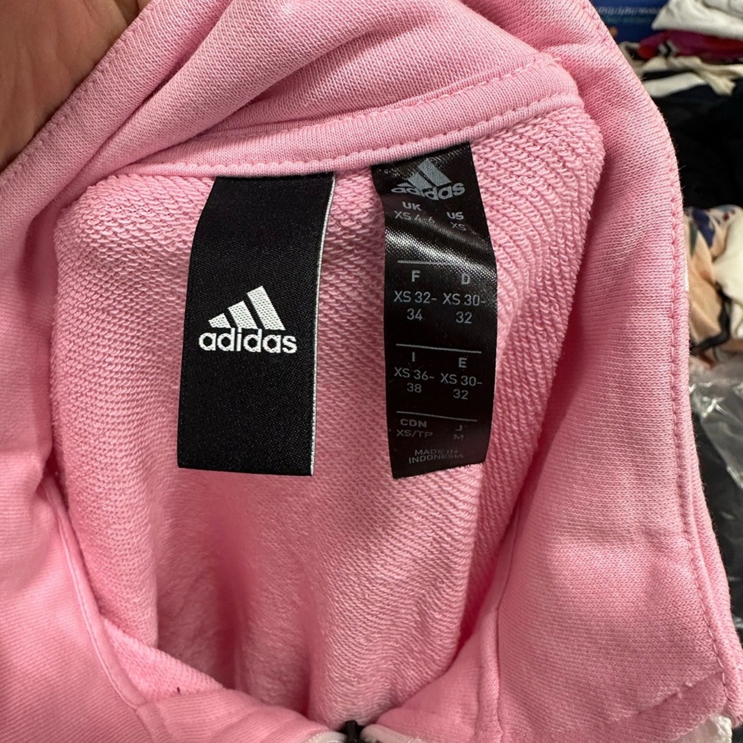 Adidas Pink Pullover Sweatshirt