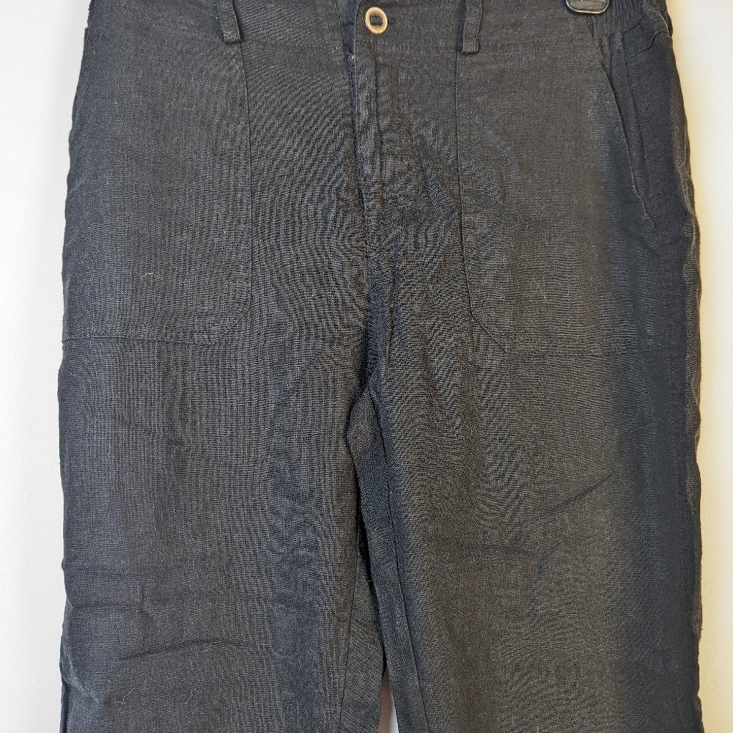 Love Tree Linen Cargo Pants - Medium