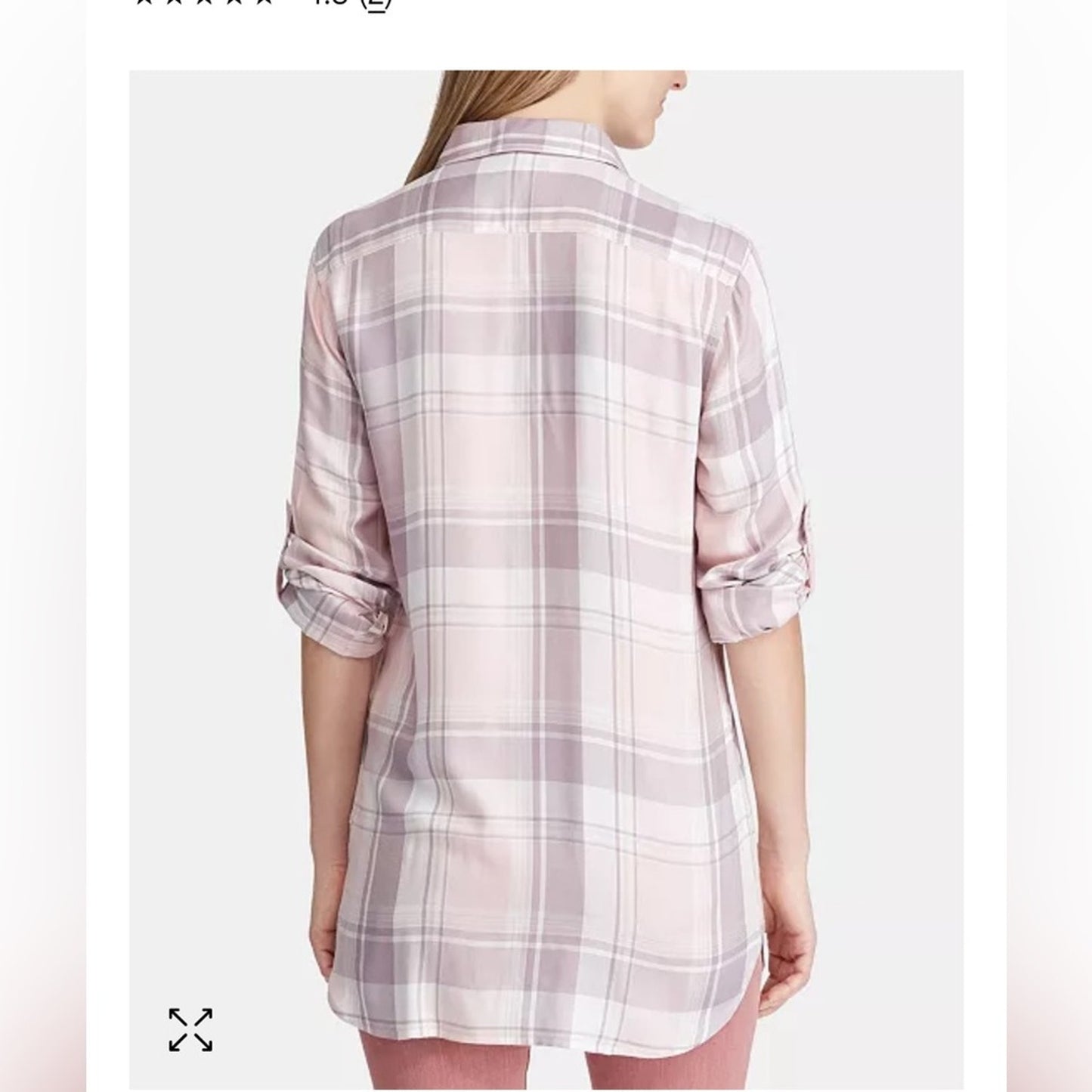 Lauren Ralph Lauren Plaid Top