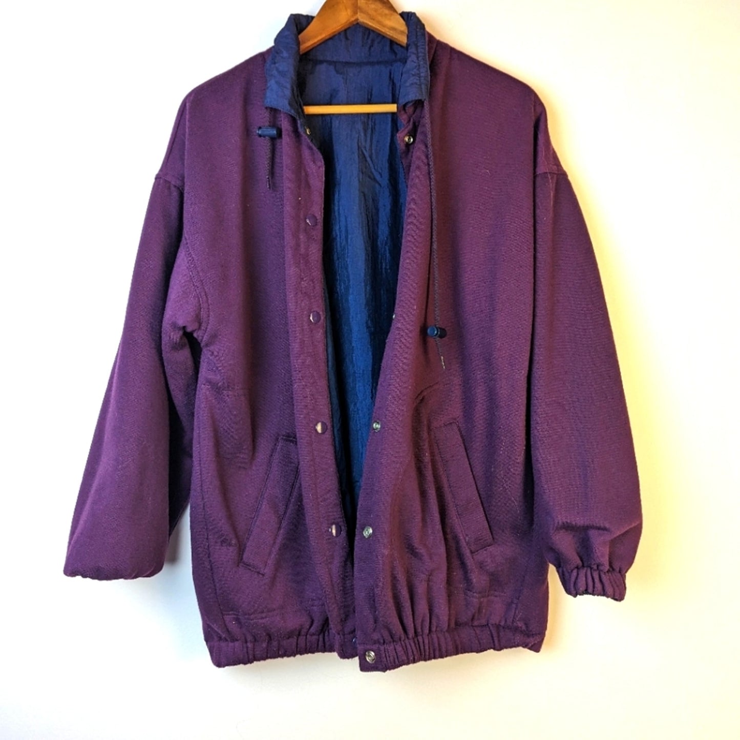 Vintage Reversible Jacket Parka - Medium