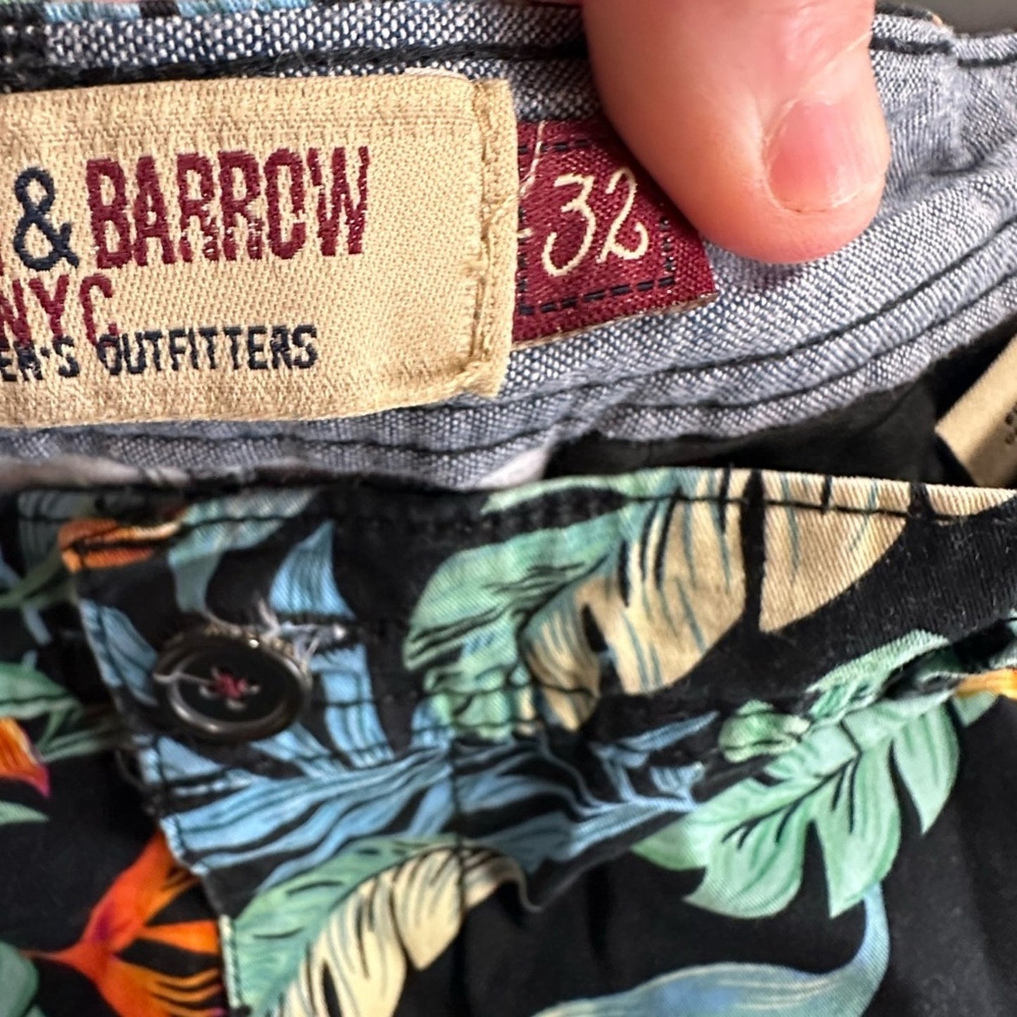 Hudson & Barrow Tropical Shorts