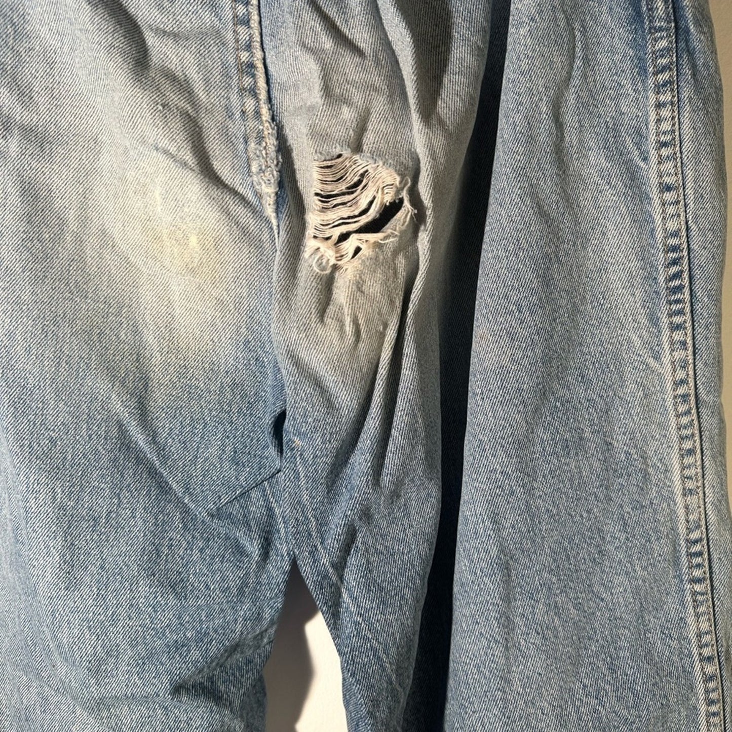 Vintage Calvin Klein Distressed Thrashed Jeans