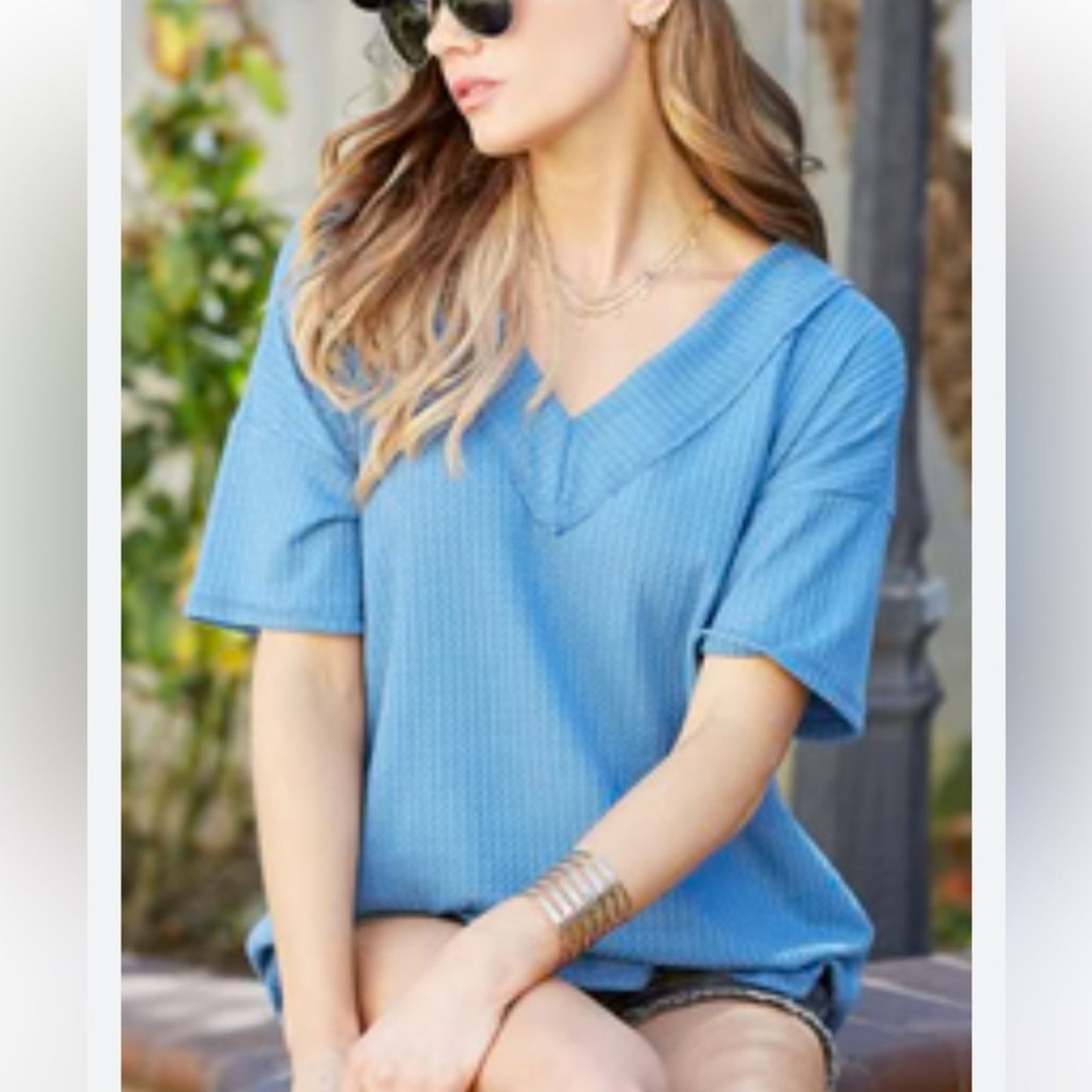 SHEIN Raglan Sleeve Top