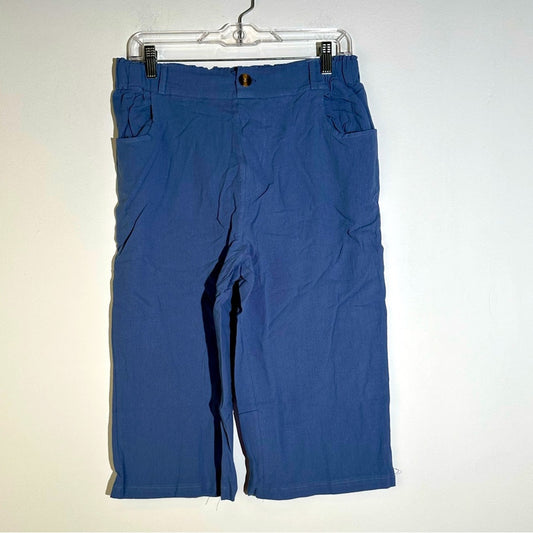 NWT Blue Bermuda Capris