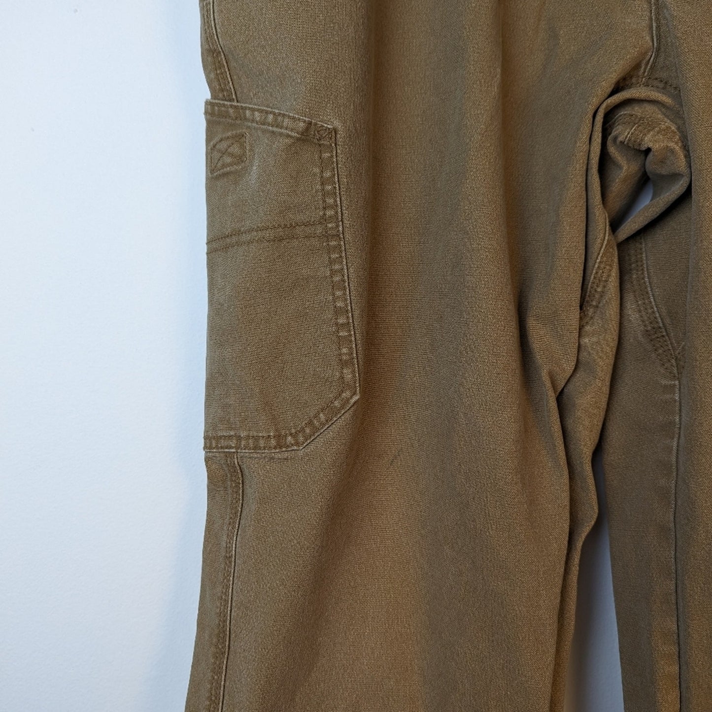 L.L.Bean Khaki Cargo Work Pants - 40