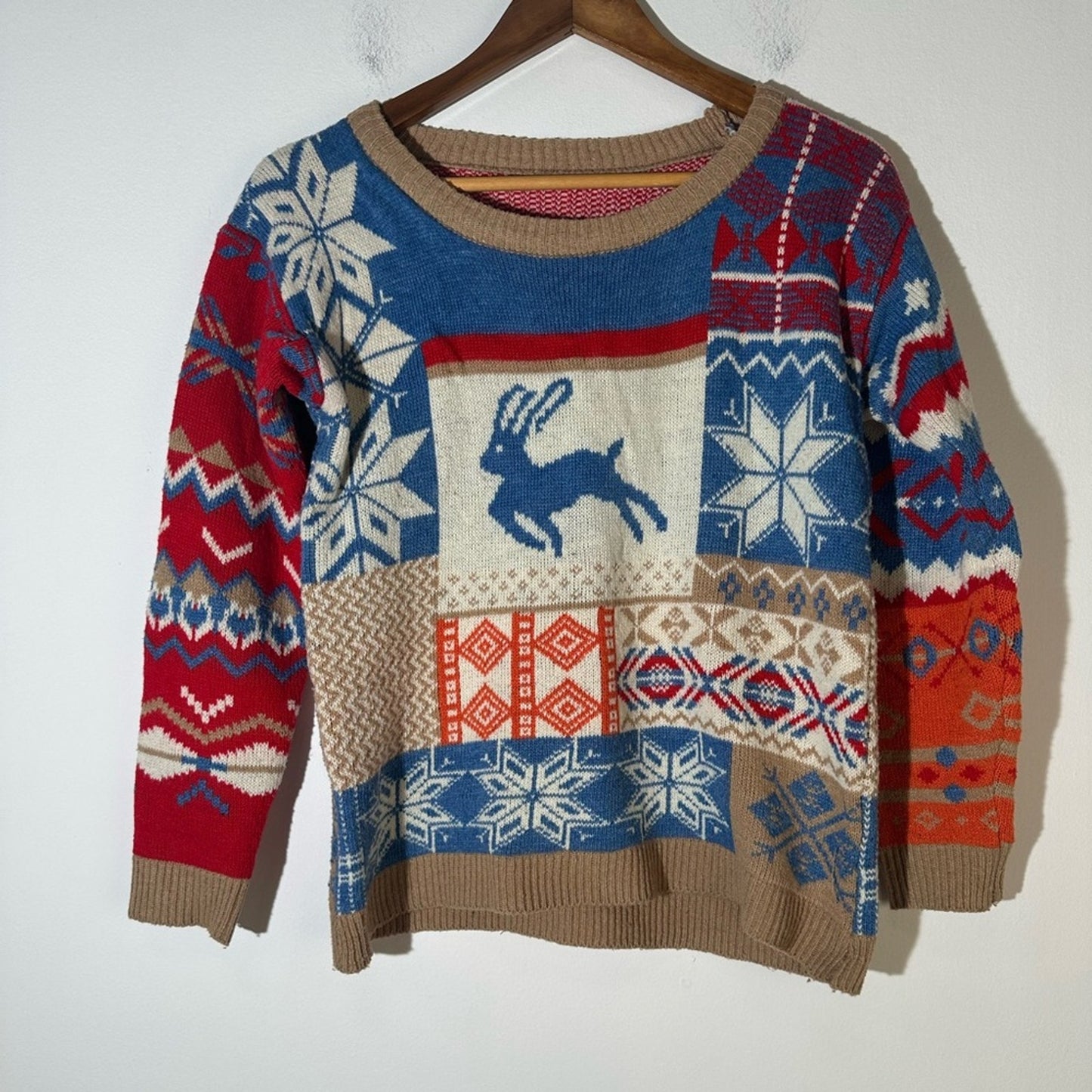 Rabbit Star Knit Sweater