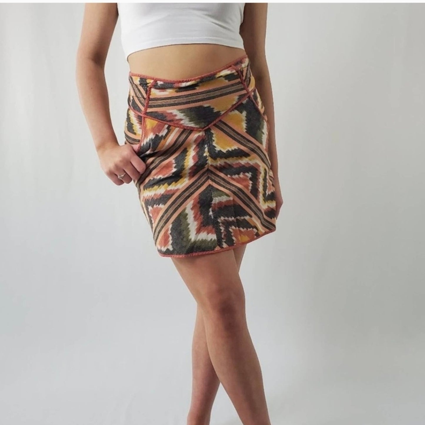 Staring at Stars tribal patterned mini skirt- 6