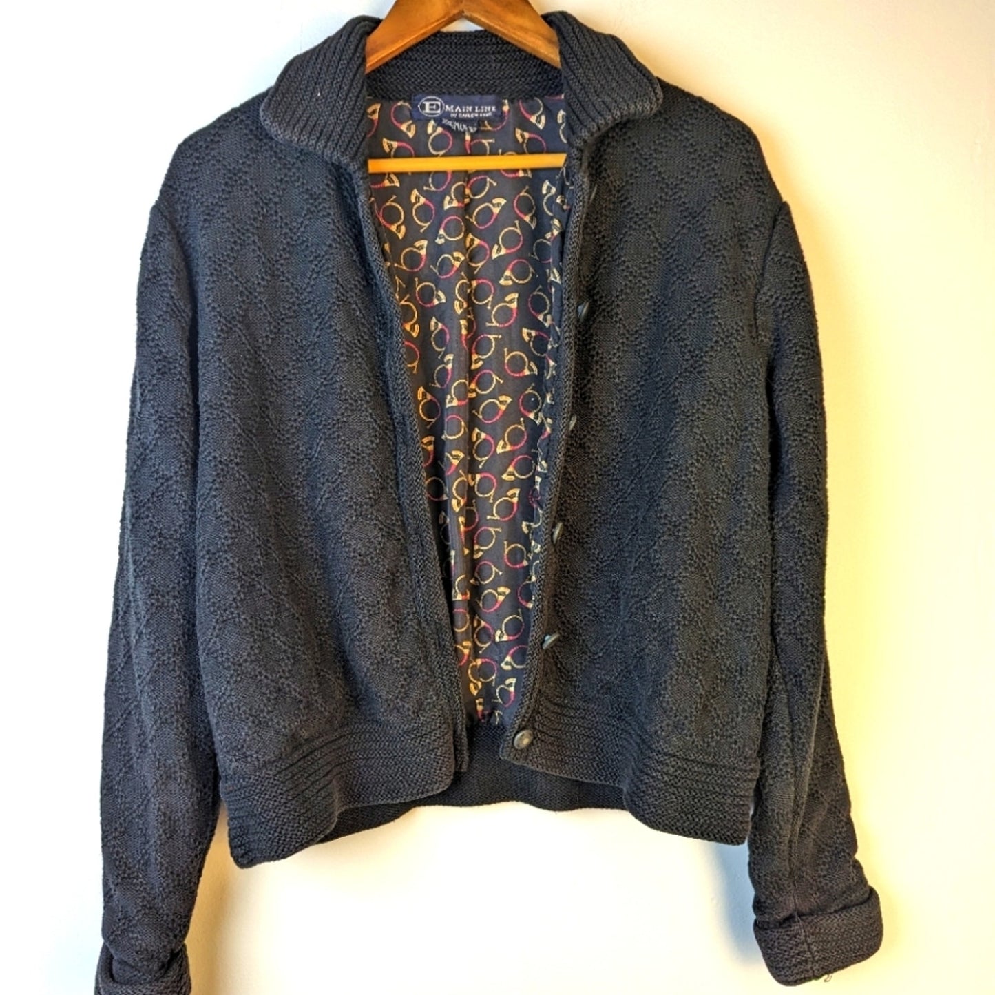 Vintage Main Line Quilted Bombers Jacket