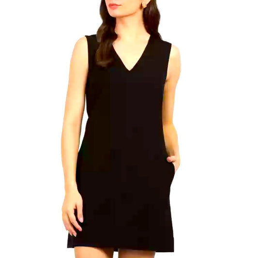 Lark & Ro Black Cocktail Party Dress