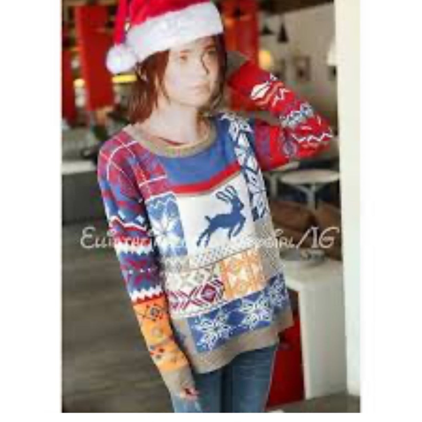 Rabbit Star Knit Sweater