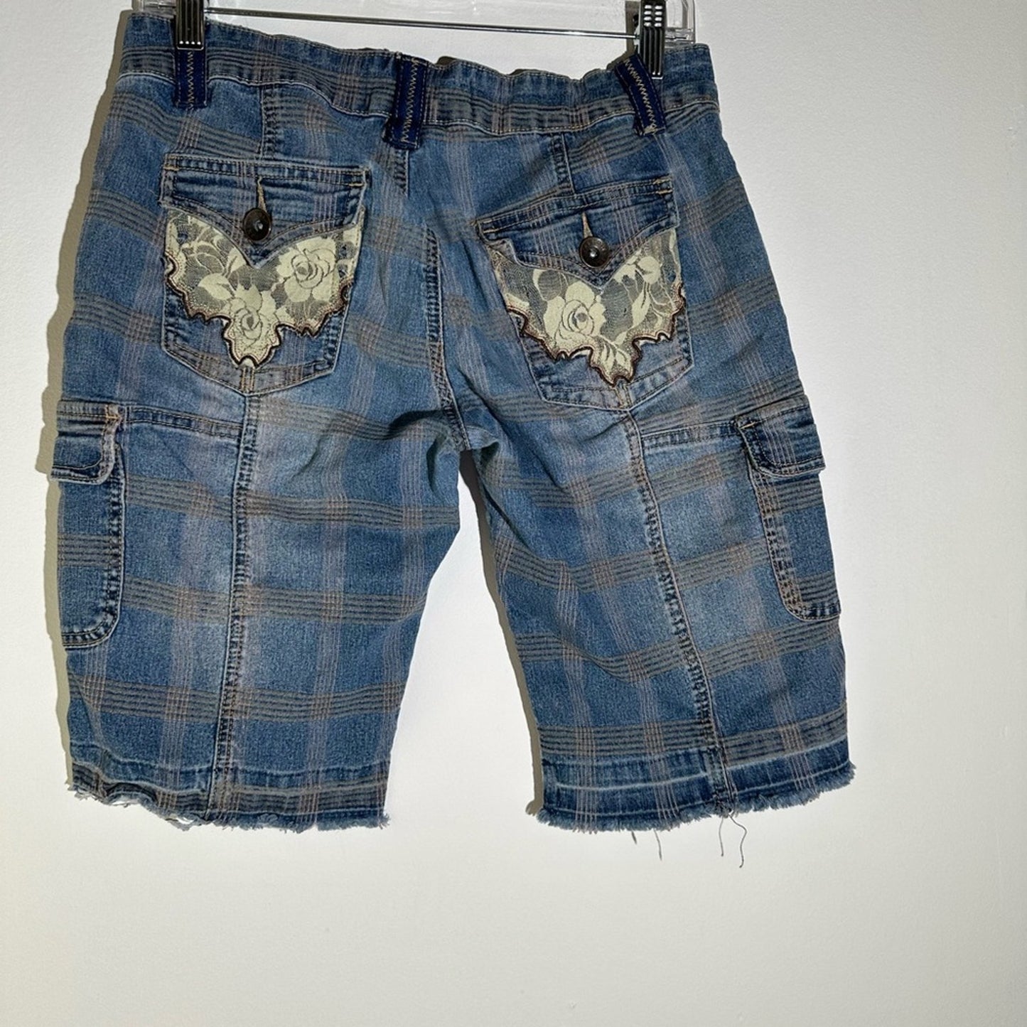 Farlow Jeans Plaid City Bermuda Shorts