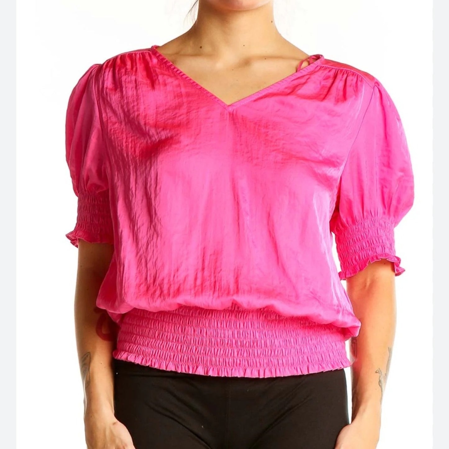 Philosophy Hot Pink Silky Top