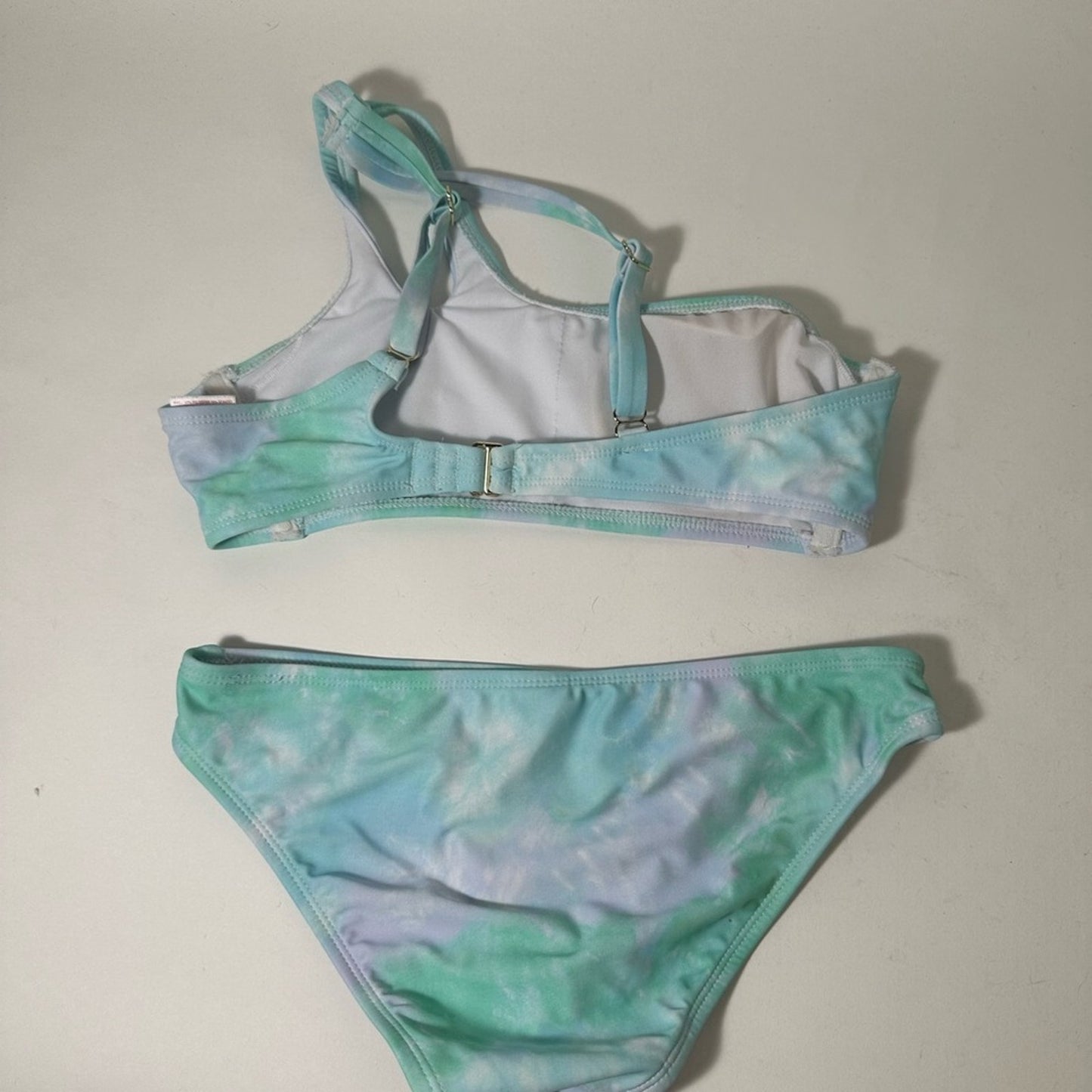 Xhilaration Tie Dye One Shoulder Bikini