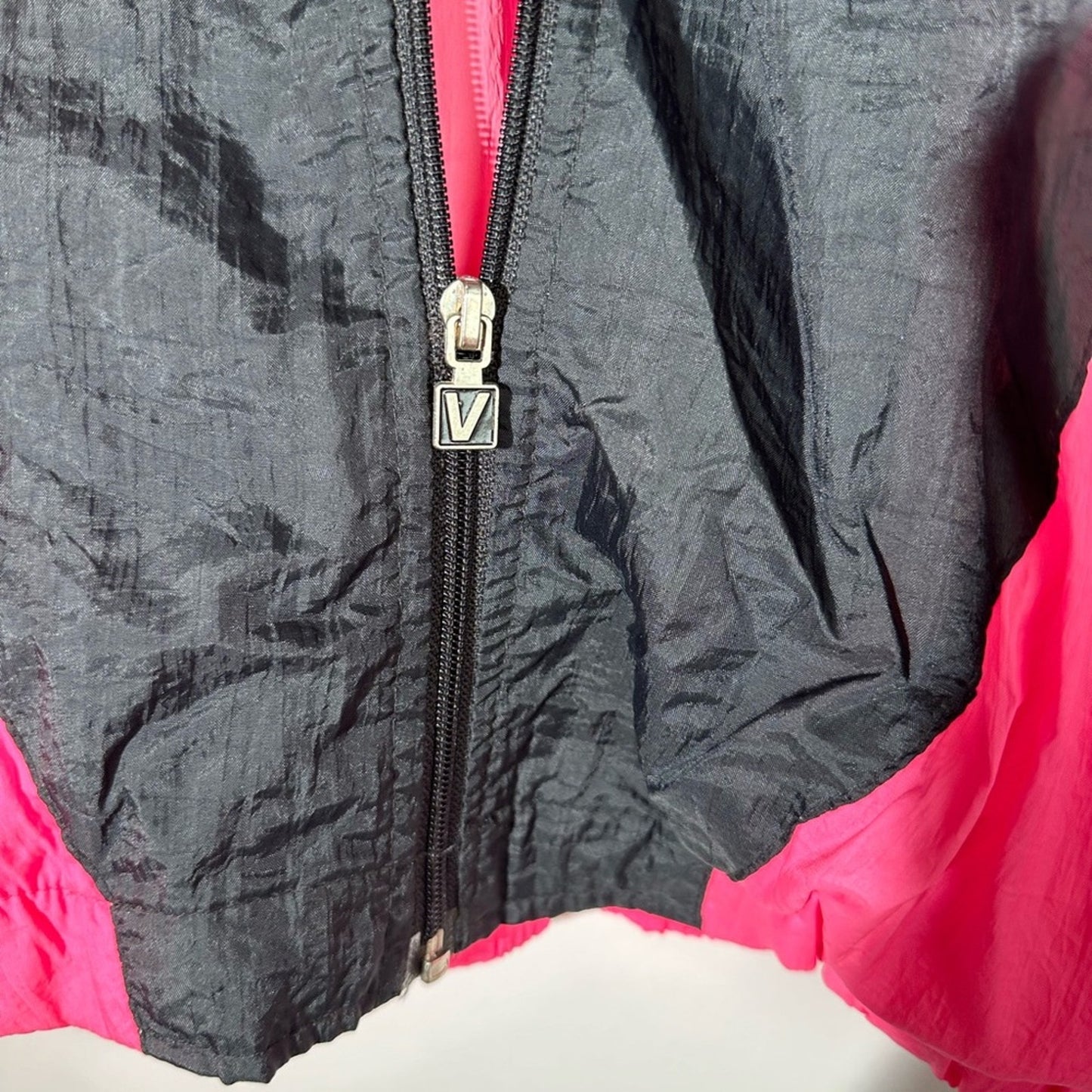 Vintage 80’s VOIT Hot Pink Track Jacket