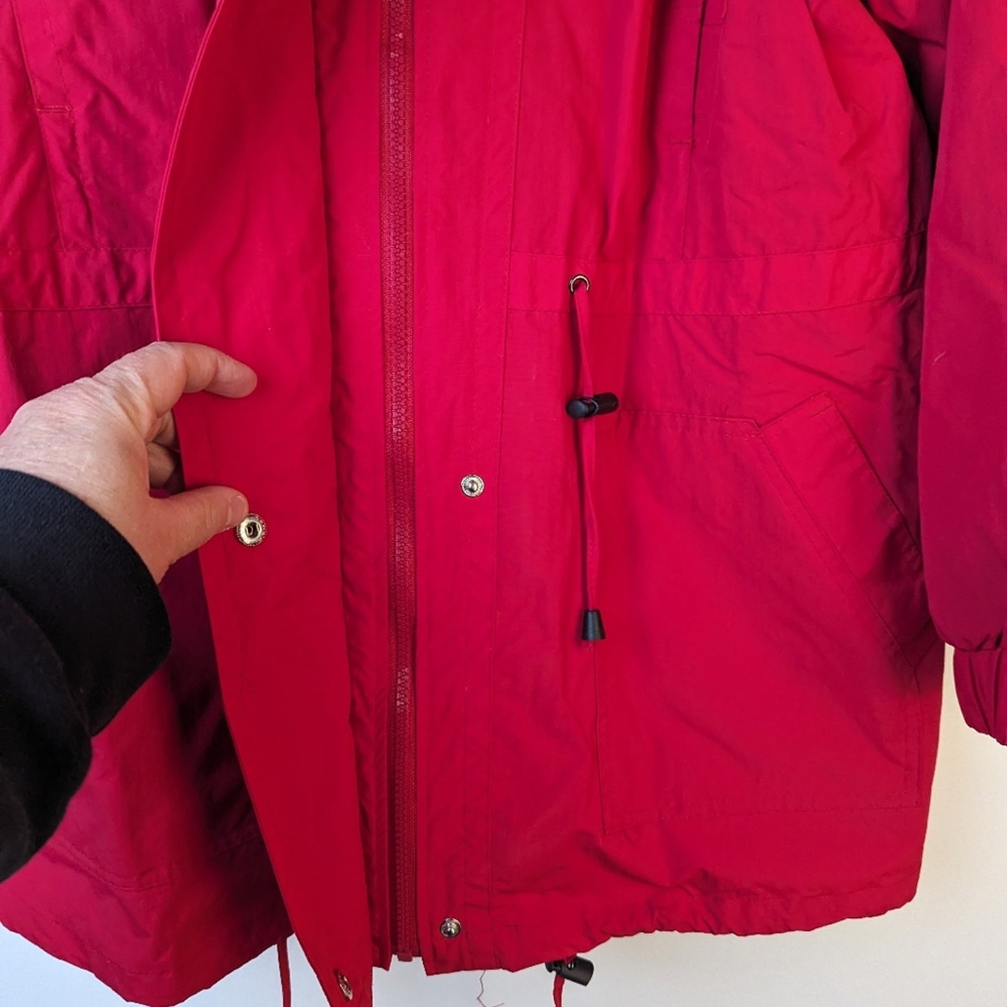 Tudor Court Red Parka - Large