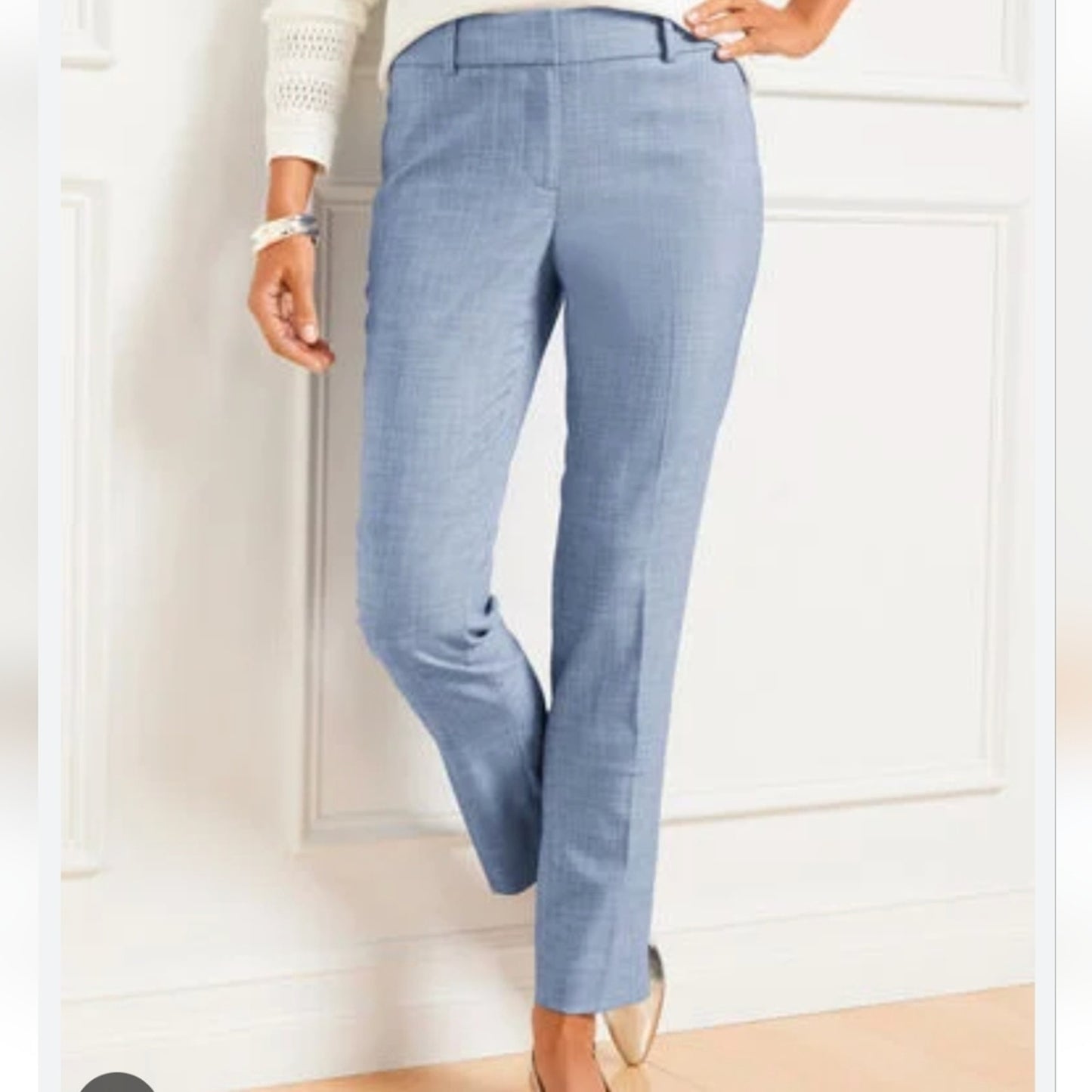 Talbots Baby Blue Pants - 4