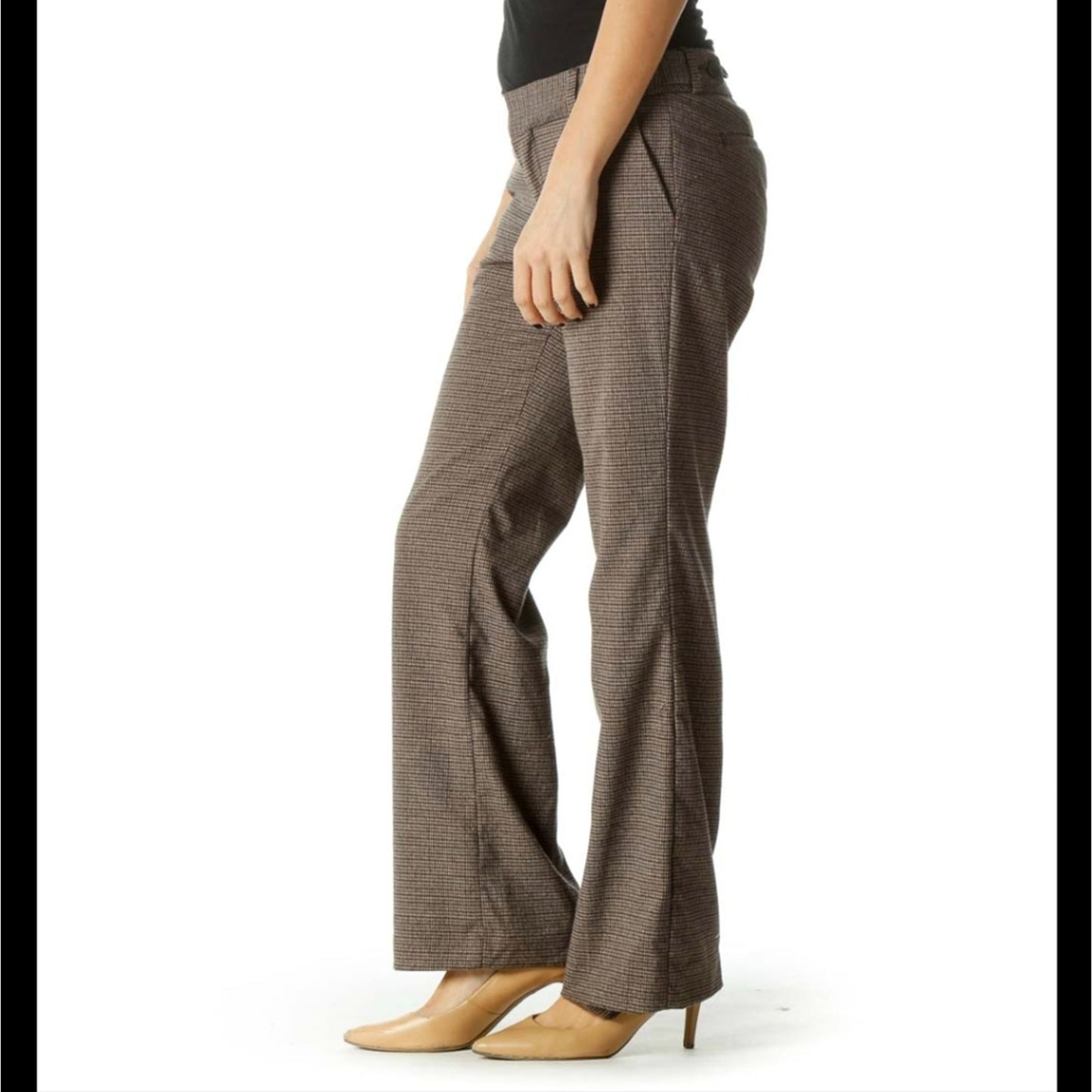 Adrianna Papell Houndstooth Trousers - 4