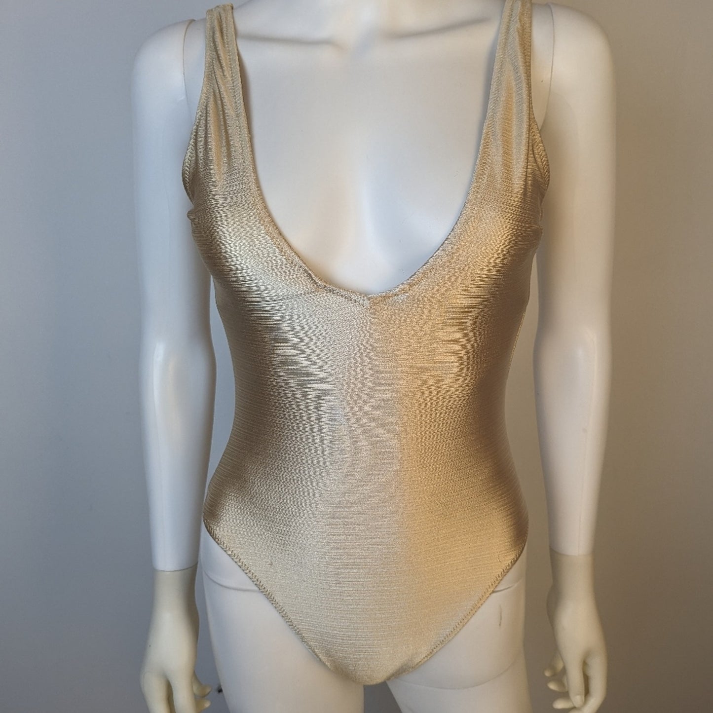 Mono B Gold Swimsuit - Small