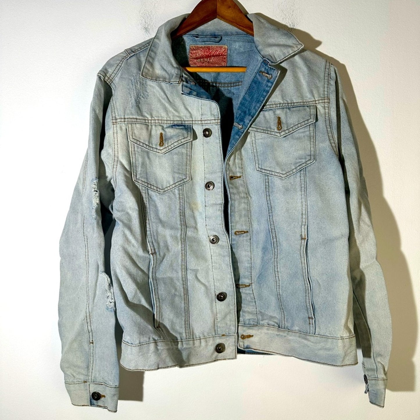 Brooklyn Cloth Distressed Jean Jacket