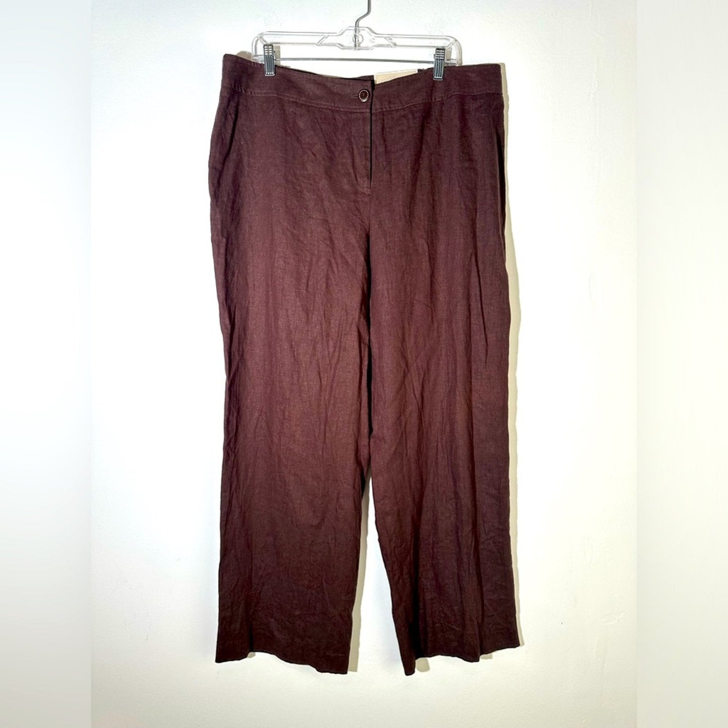 Cato Linen Low Rise Pants NWT