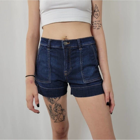 Harper High Rise Jean Shorts