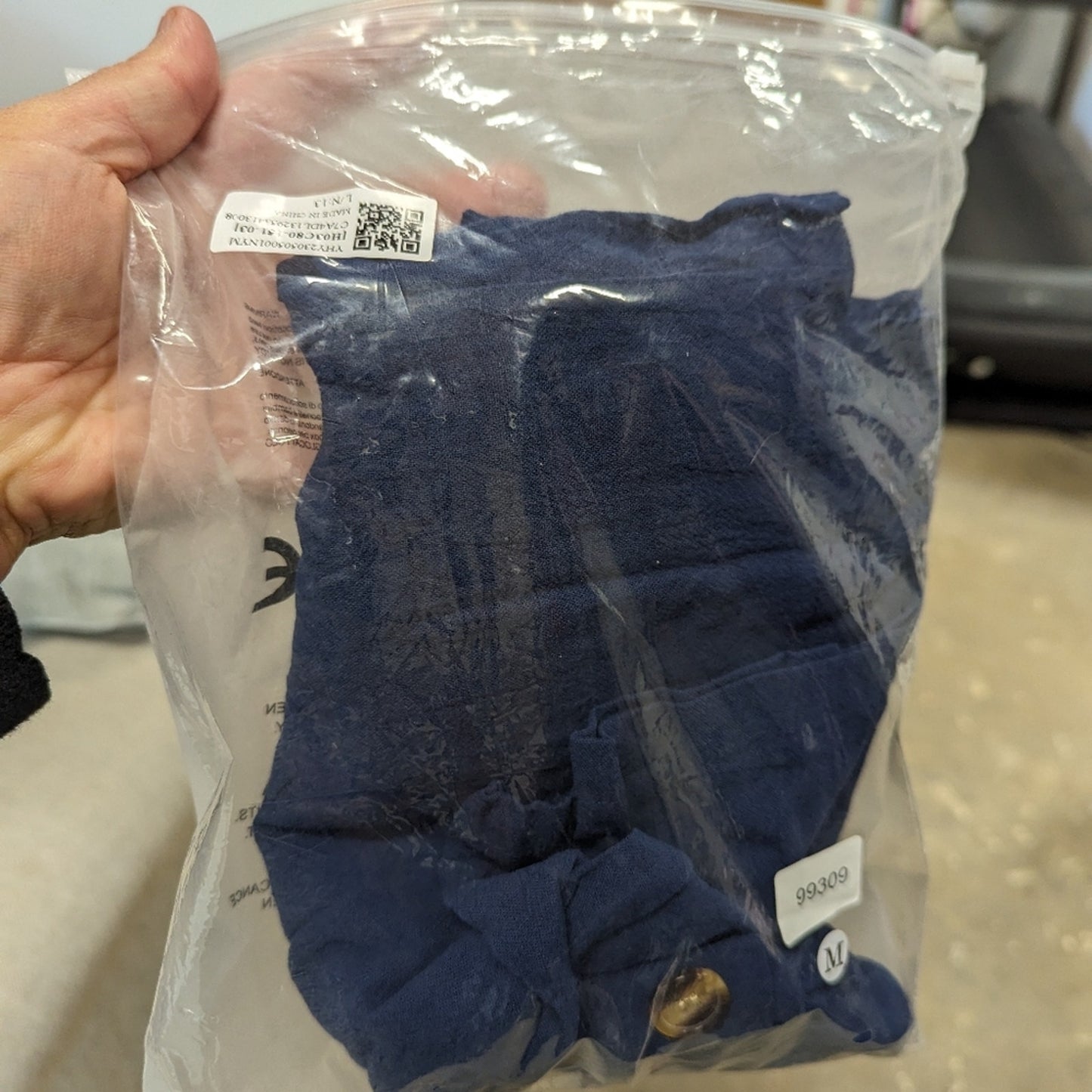 NIB Blue Cropped Pants - Medium