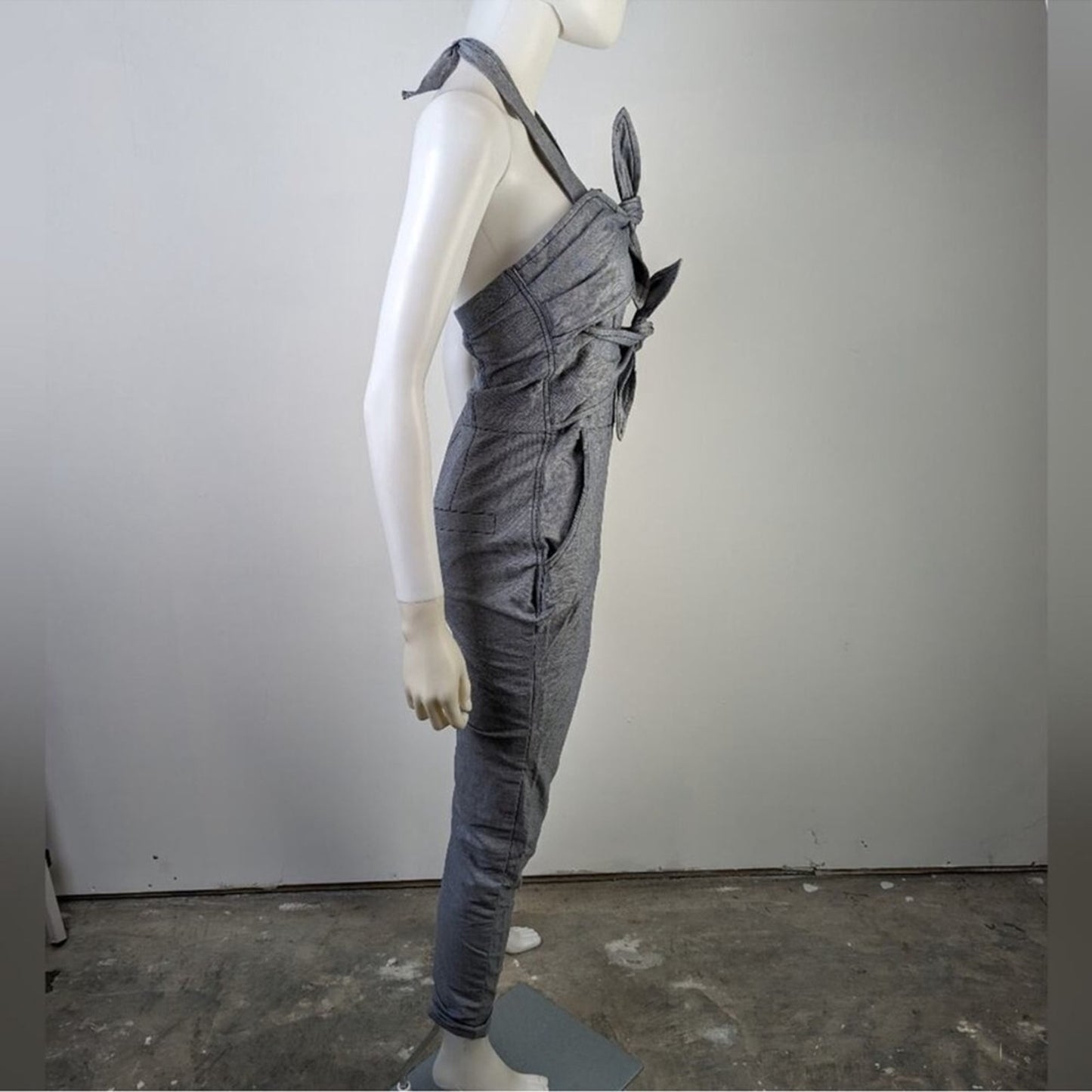 Current Air Front Bow Jumpsuit