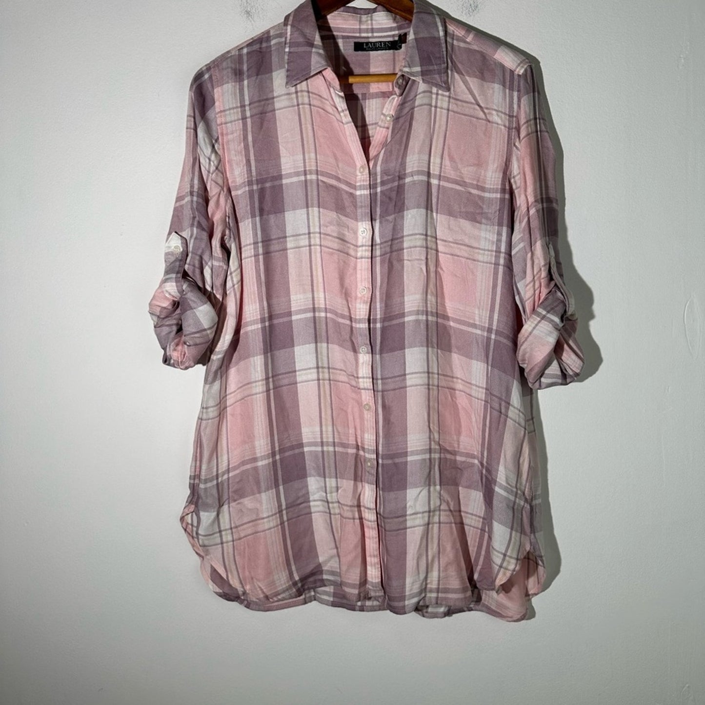 Lauren Ralph Lauren Plaid Top