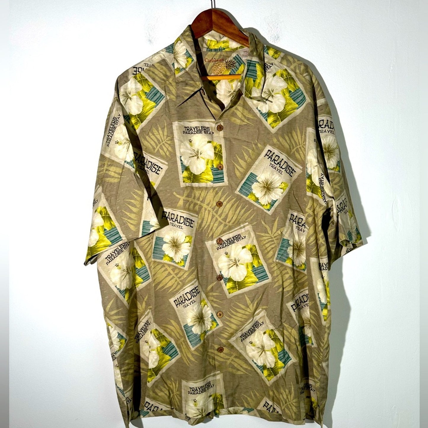 Vintage Paradise Travel Hawaiian Shirt