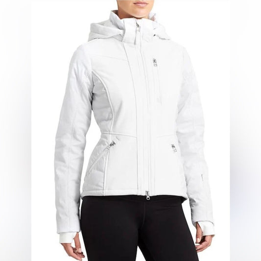 Athleta RECCO Rescue Technology Down Ski Puffer Jacket