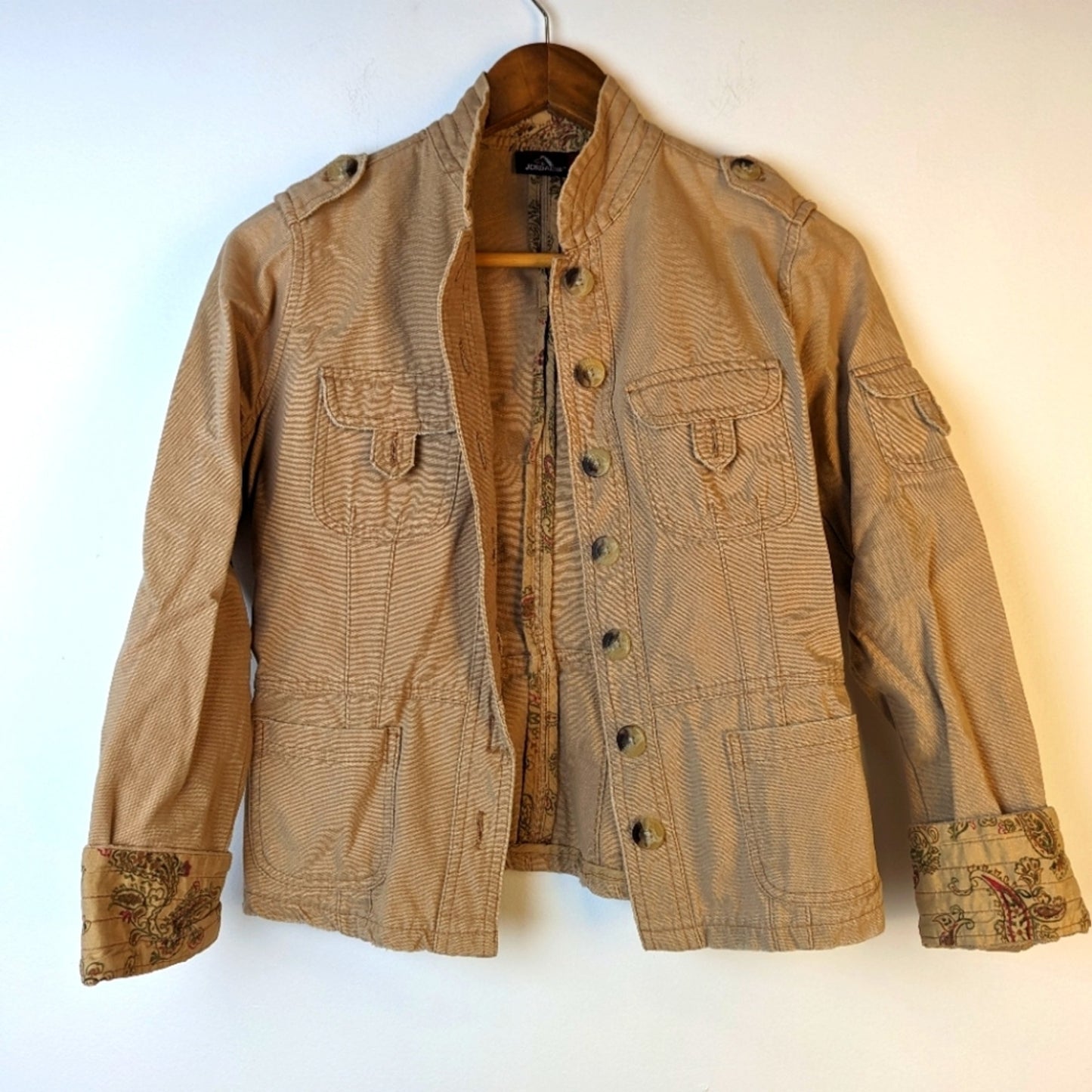 Vintage Jordache Military Jacket - Small