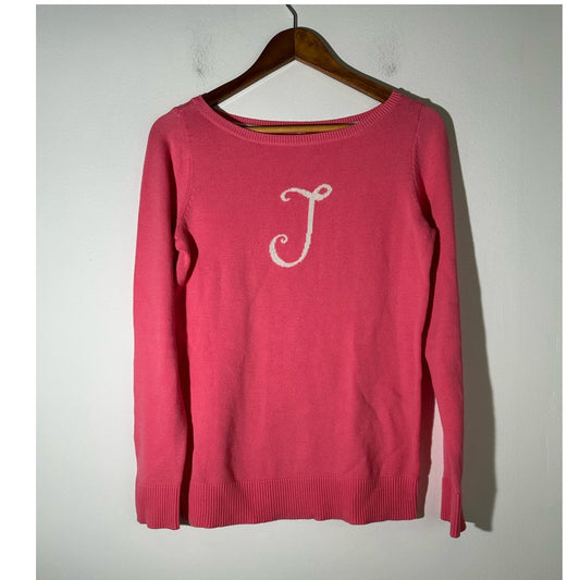 Lilly Pulitzer "T" Crewneck SweaterA