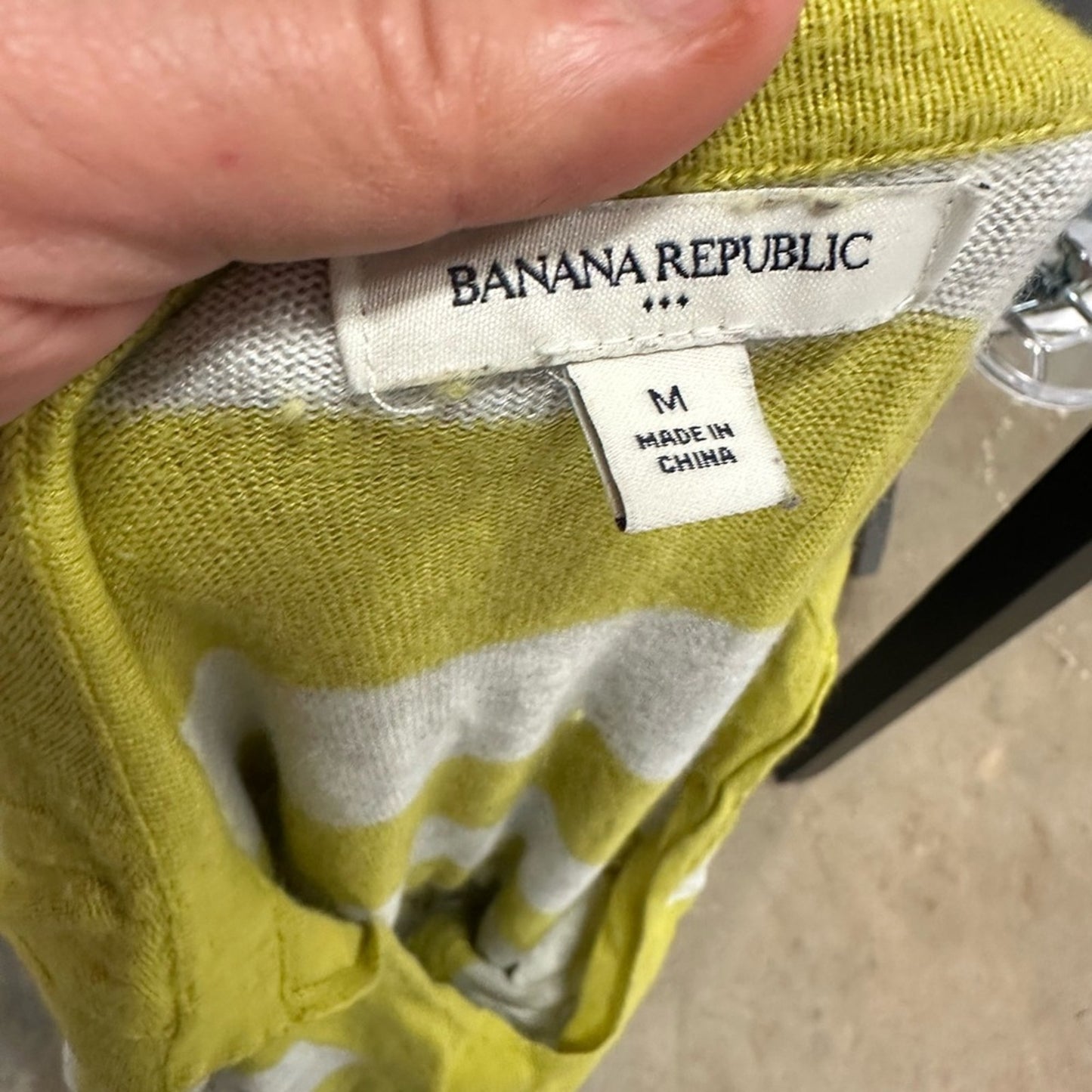 Angora Banana Republic Striped Seeater