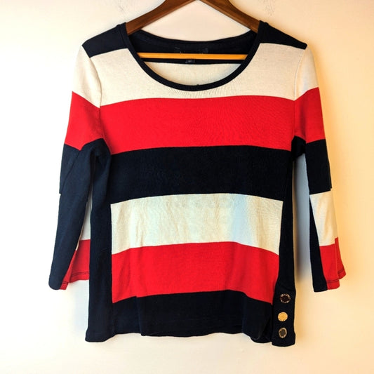 Tommy Hilfiger Striped  All American Top - Large