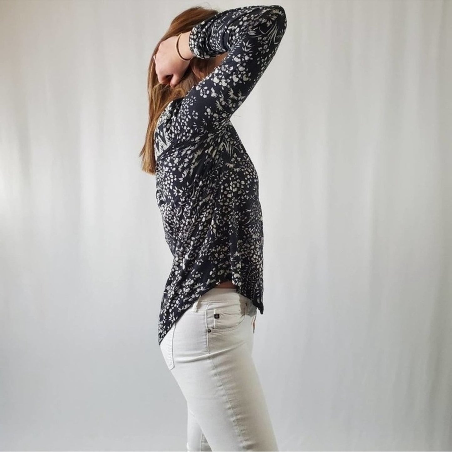 Lucky Brand Embroidered Top