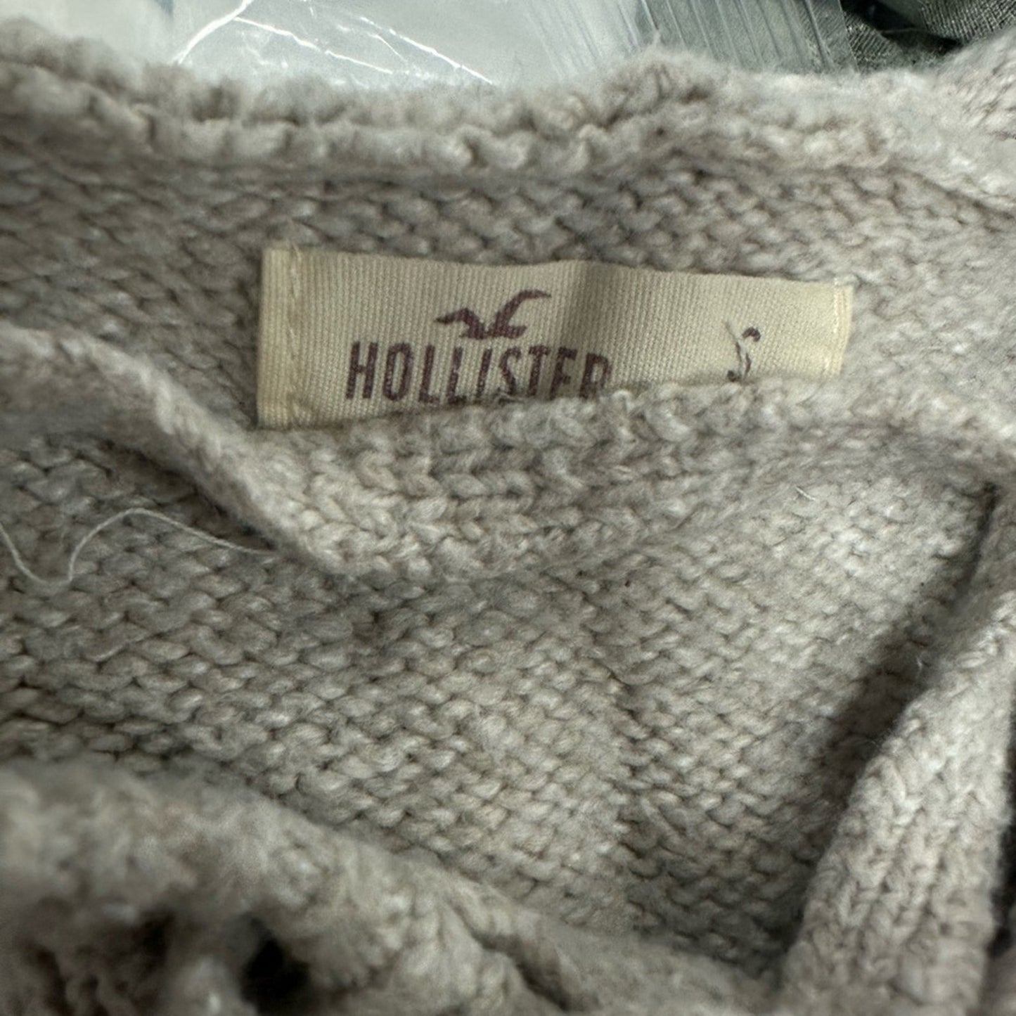 Hollister Knit Hooded Sweater