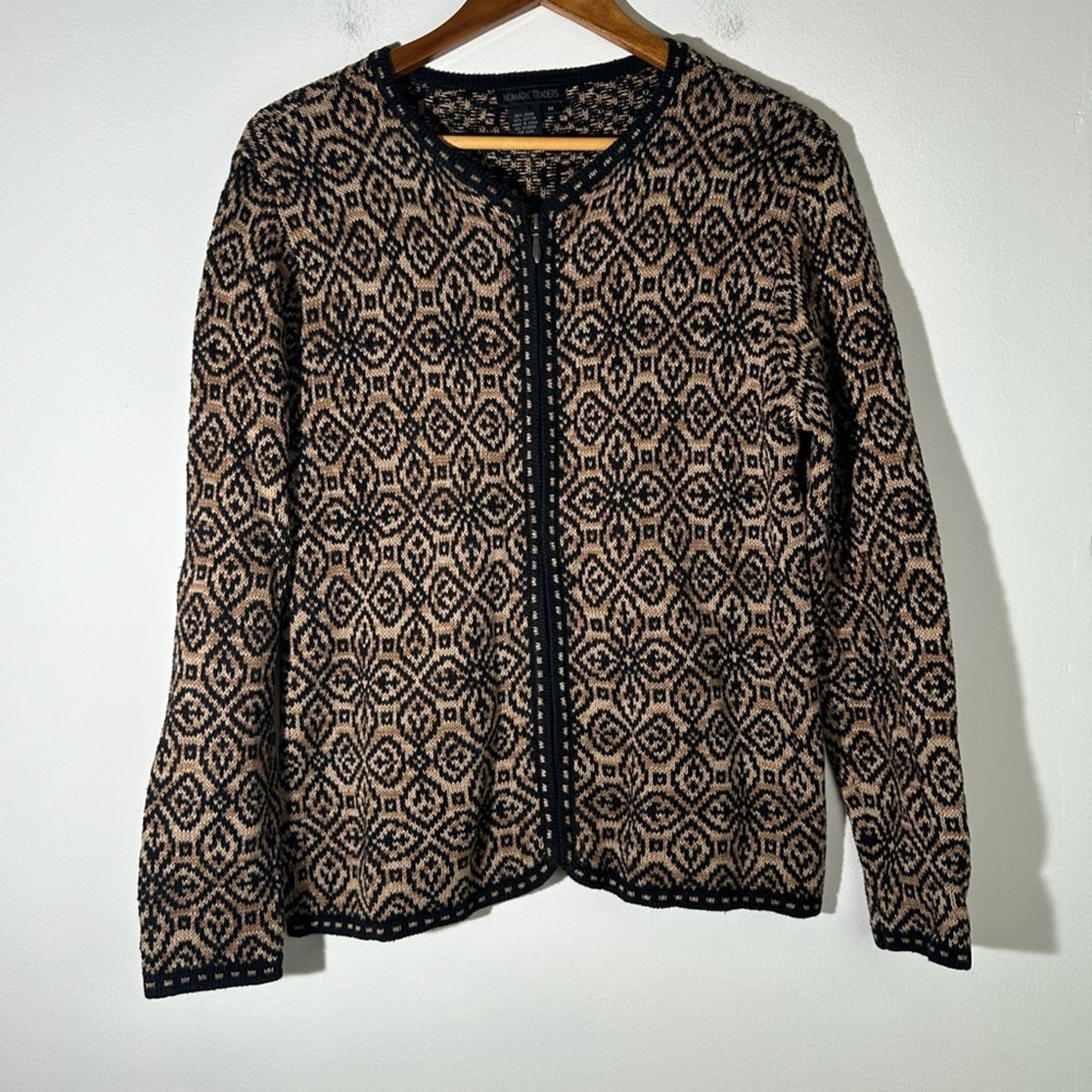 Nomadic Traders Zippered Cardigan Sweater