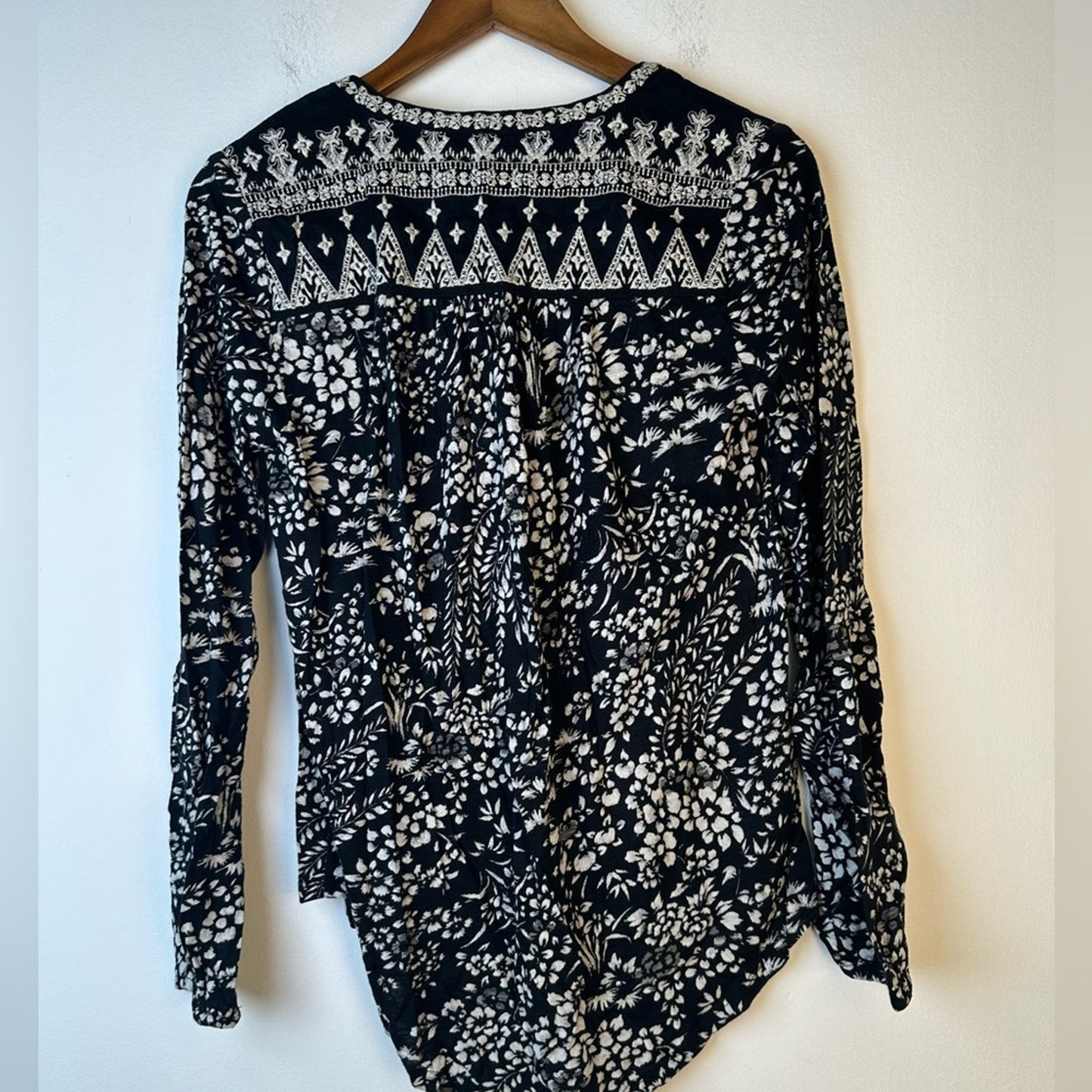 Lucky Brand Embroidered Top