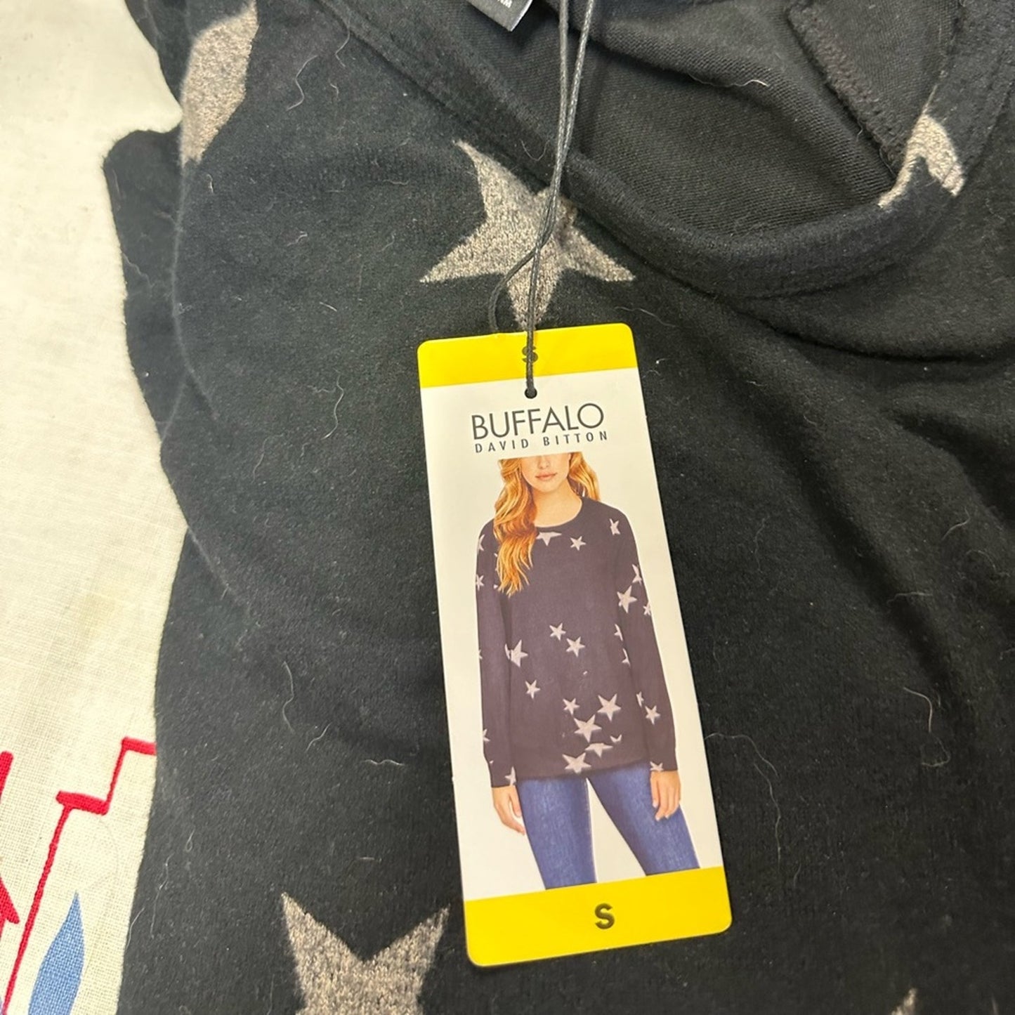 NWT Buffalo David Bitten Star Sweater