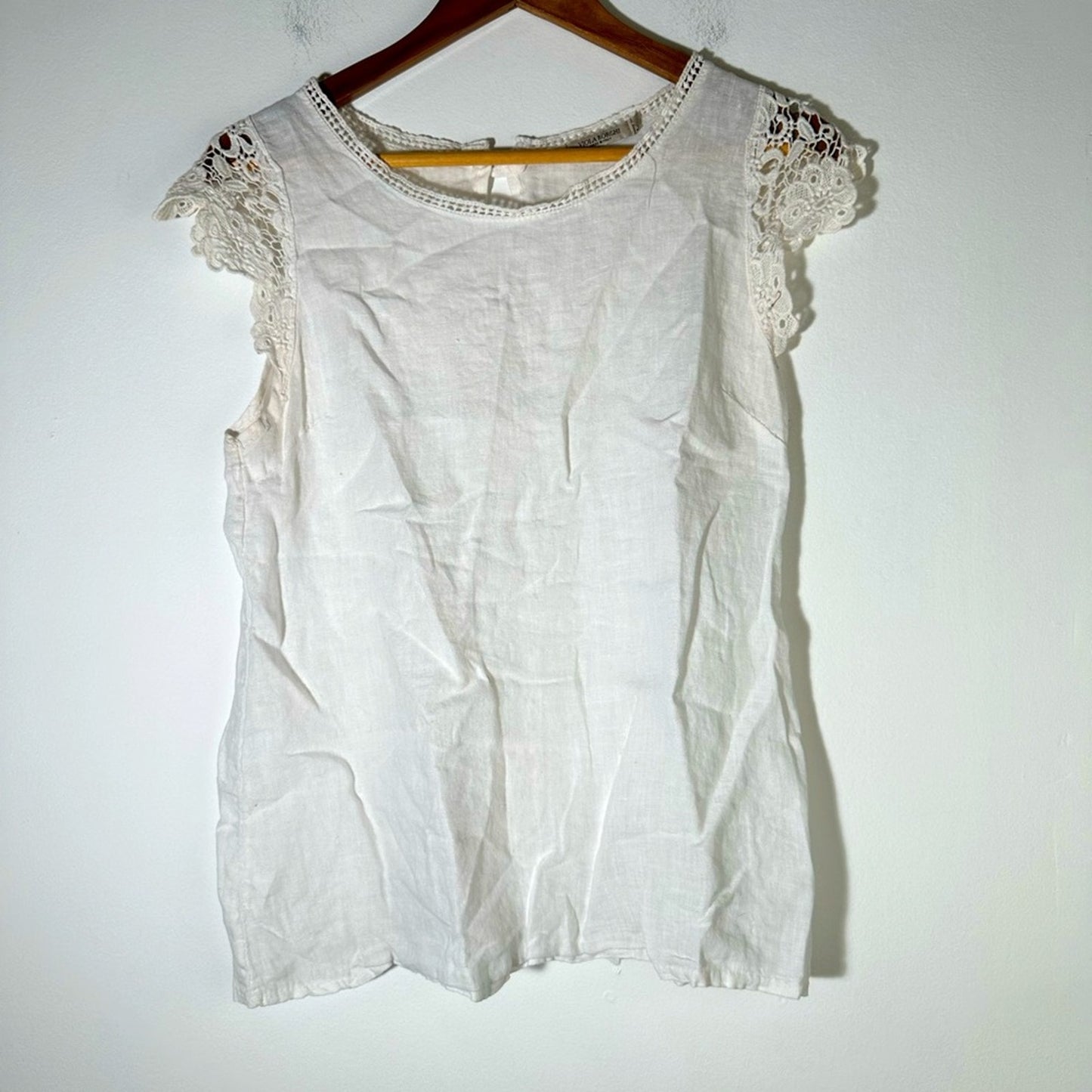 Viola Borghi Linen Embroidered Top