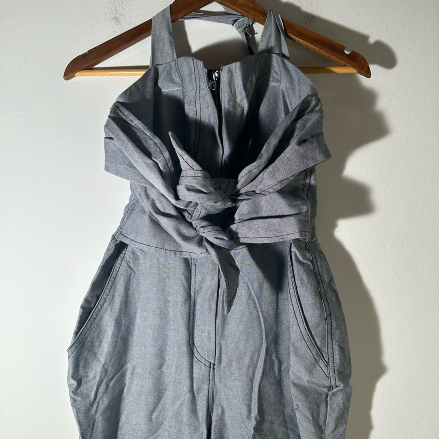 Current Air Front Bow Jumpsuit