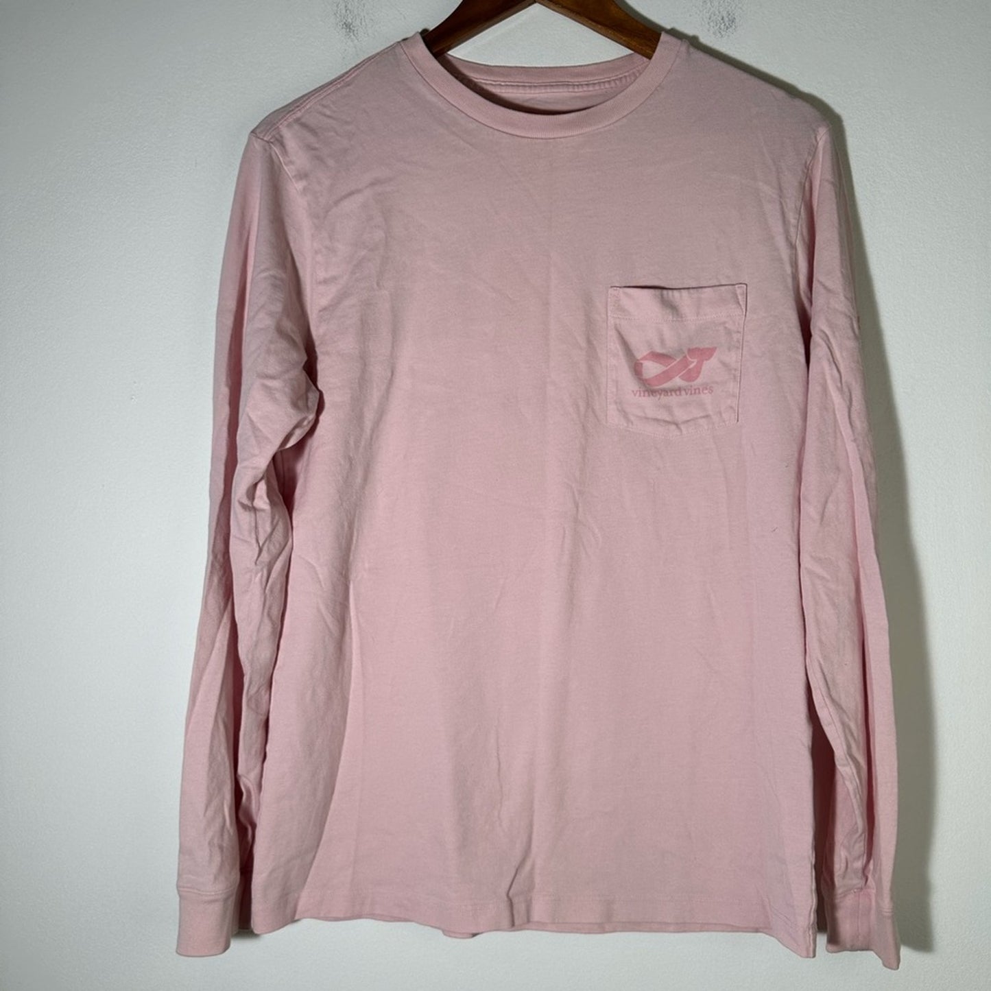 Vineyard Vines 2019 Breast Cancer Awareness Pocket Long Sleeve Tee