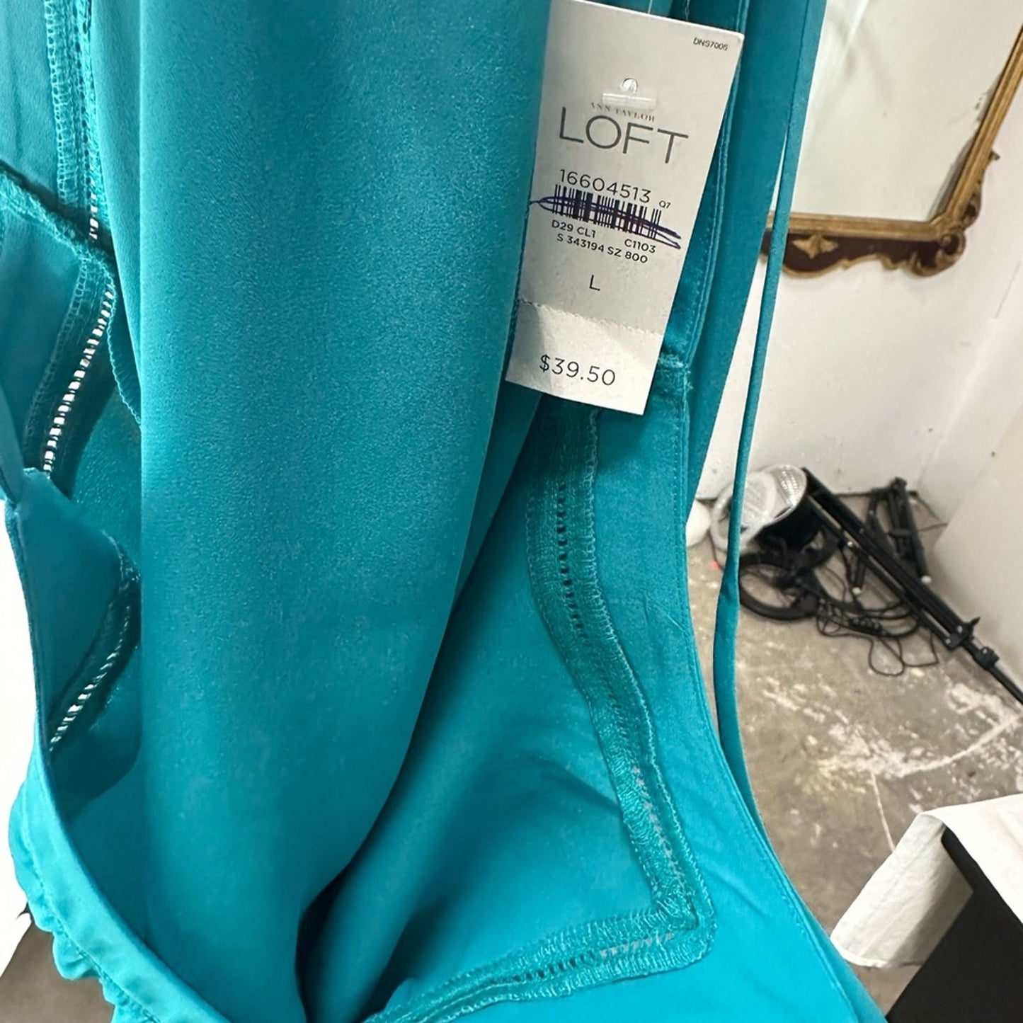 NWT Loft Teal Camisole