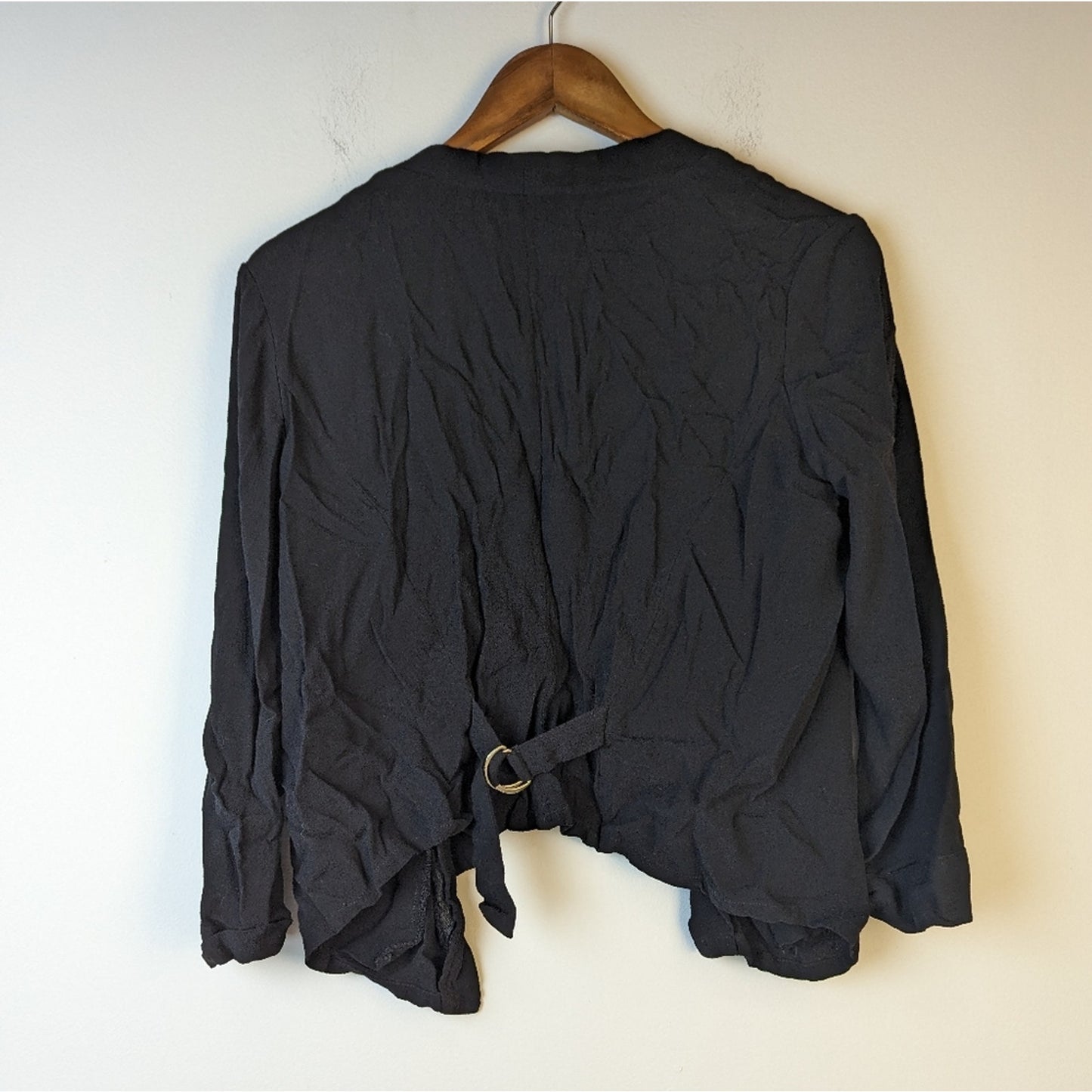 LA Made Cropped Black Jacket - XS